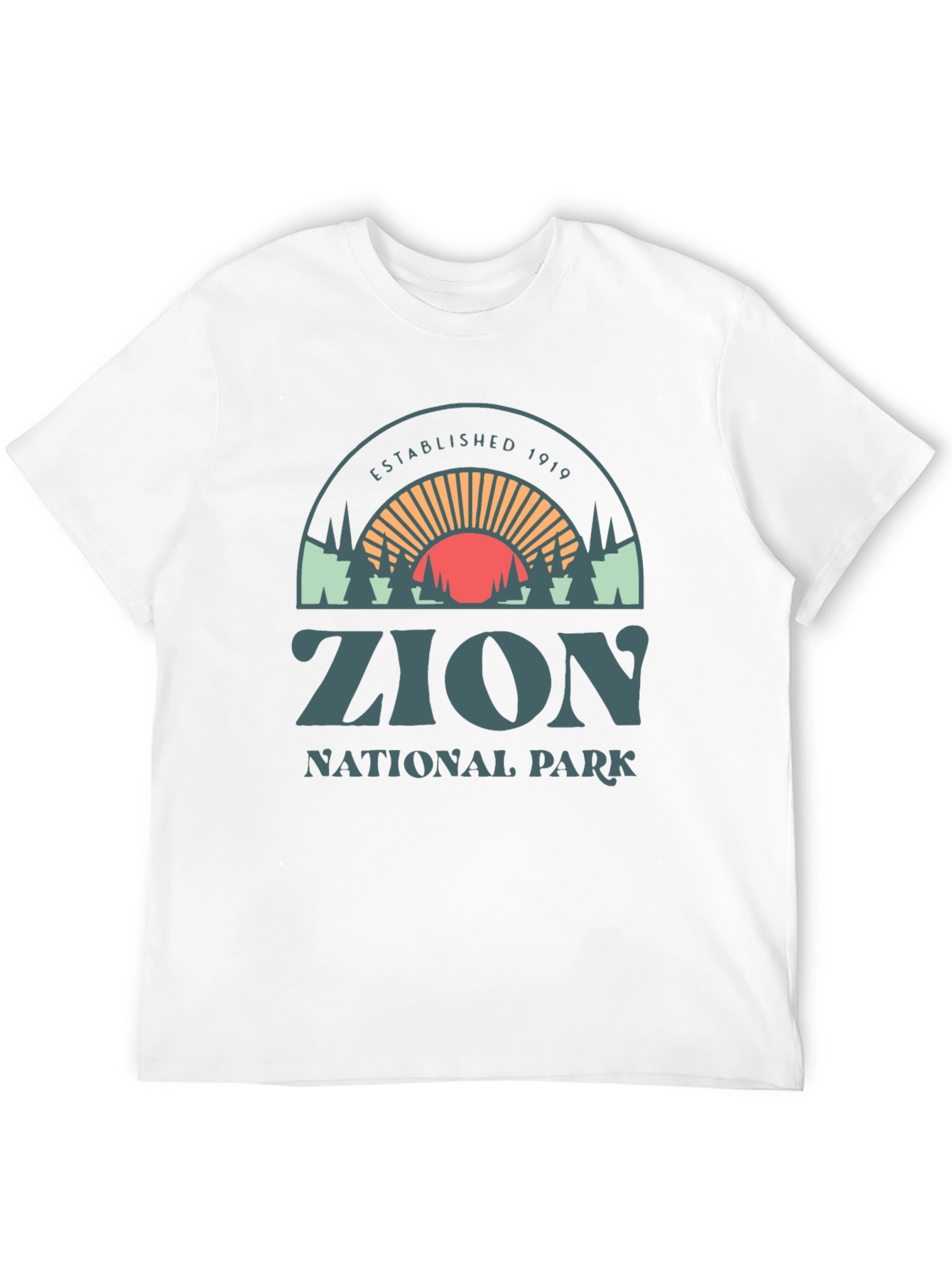 Zion National Park Established 1919 T-Shirt