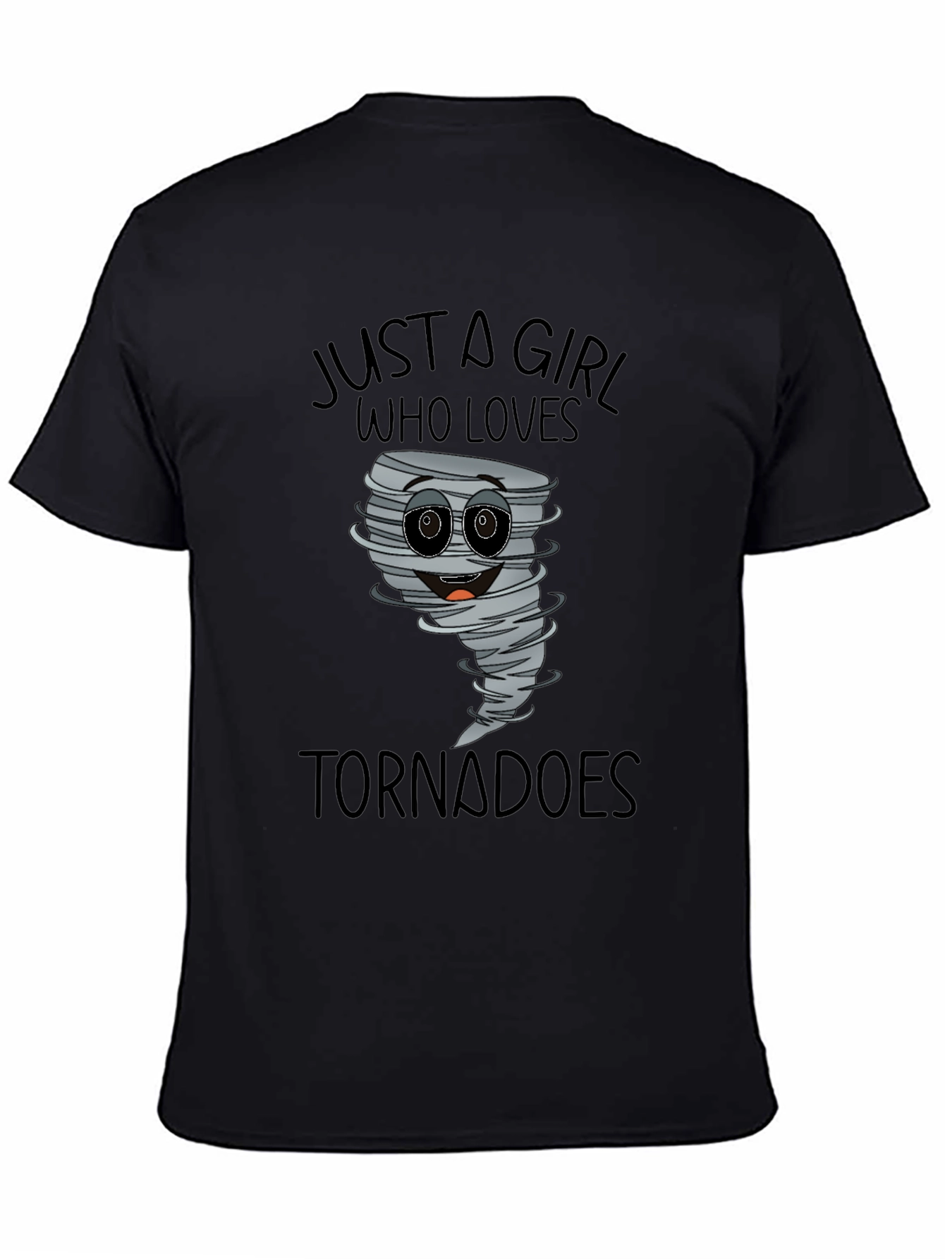 Just A Girl Who Loves Tornadoes T-Shirt