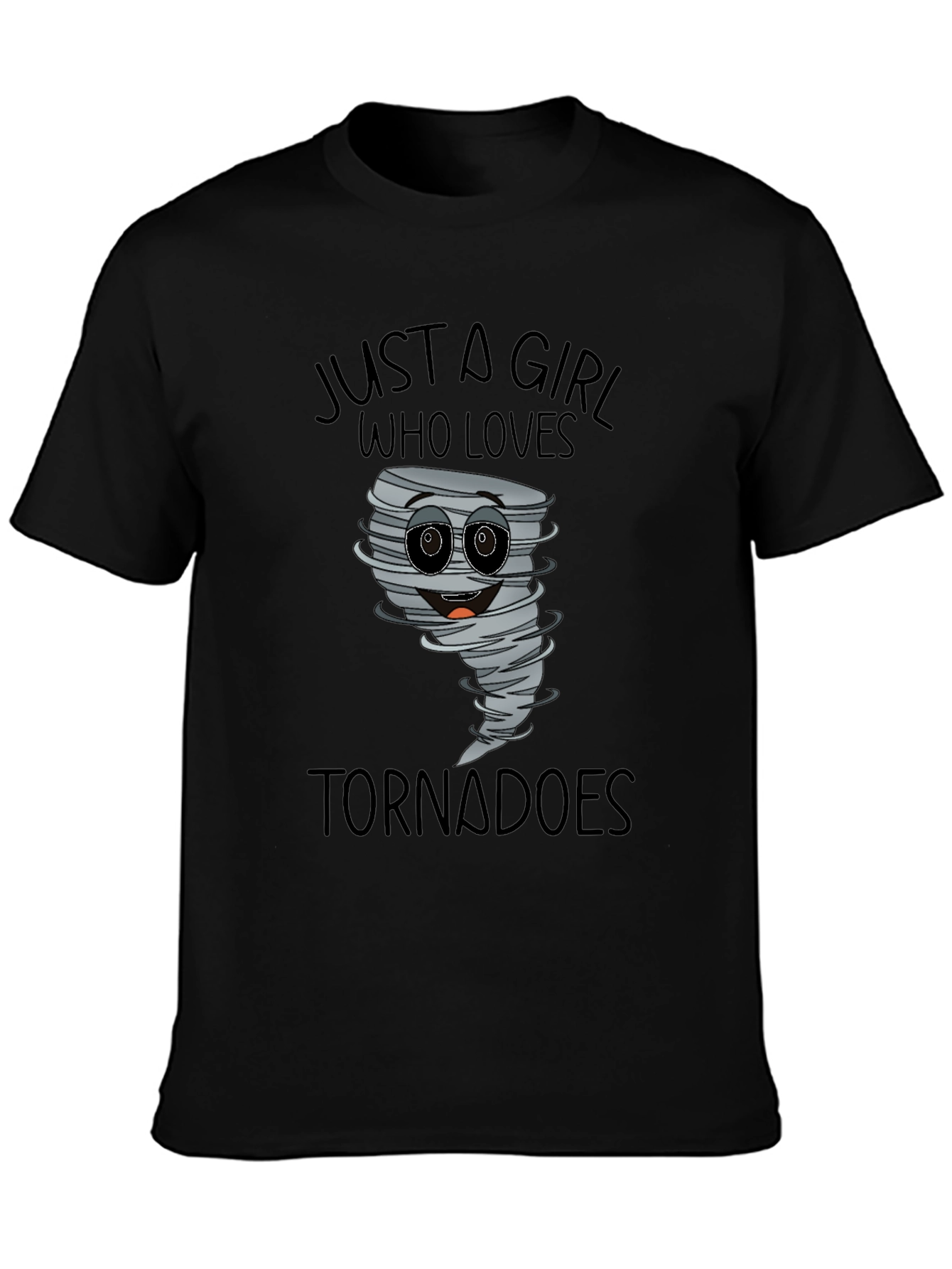Just A Girl Who Loves Tornadoes T-Shirt