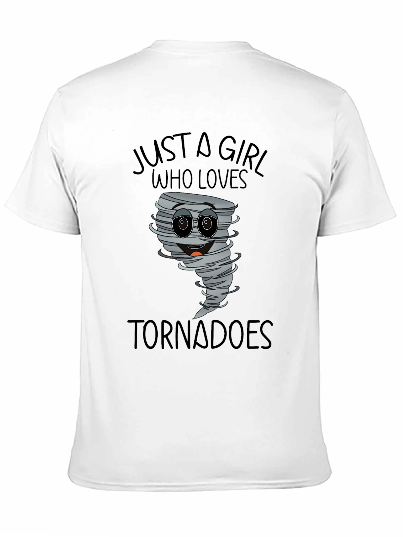 Just A Girl Who Loves Tornadoes T-Shirt