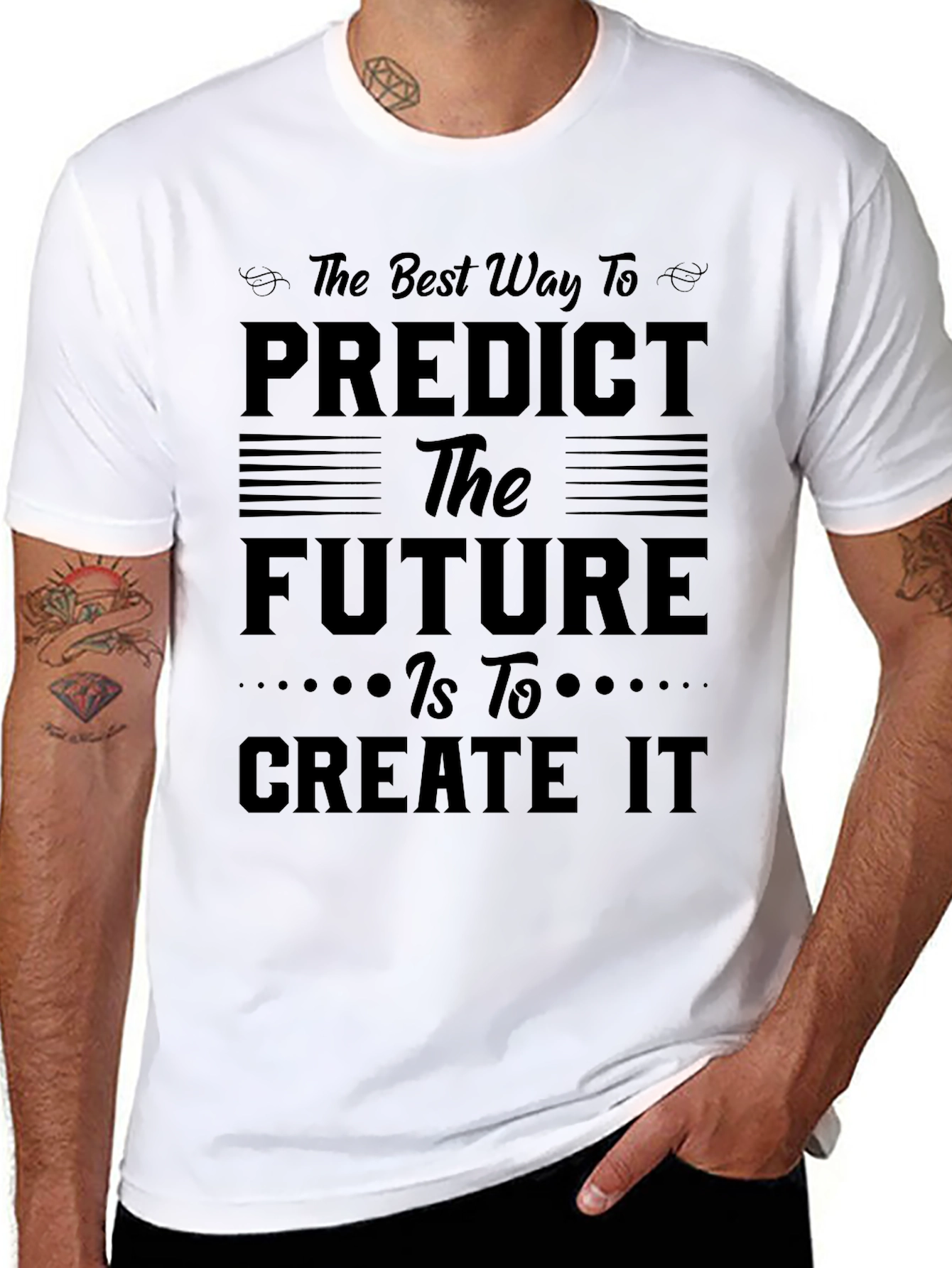 Predict the Future Graphic T-Shirt