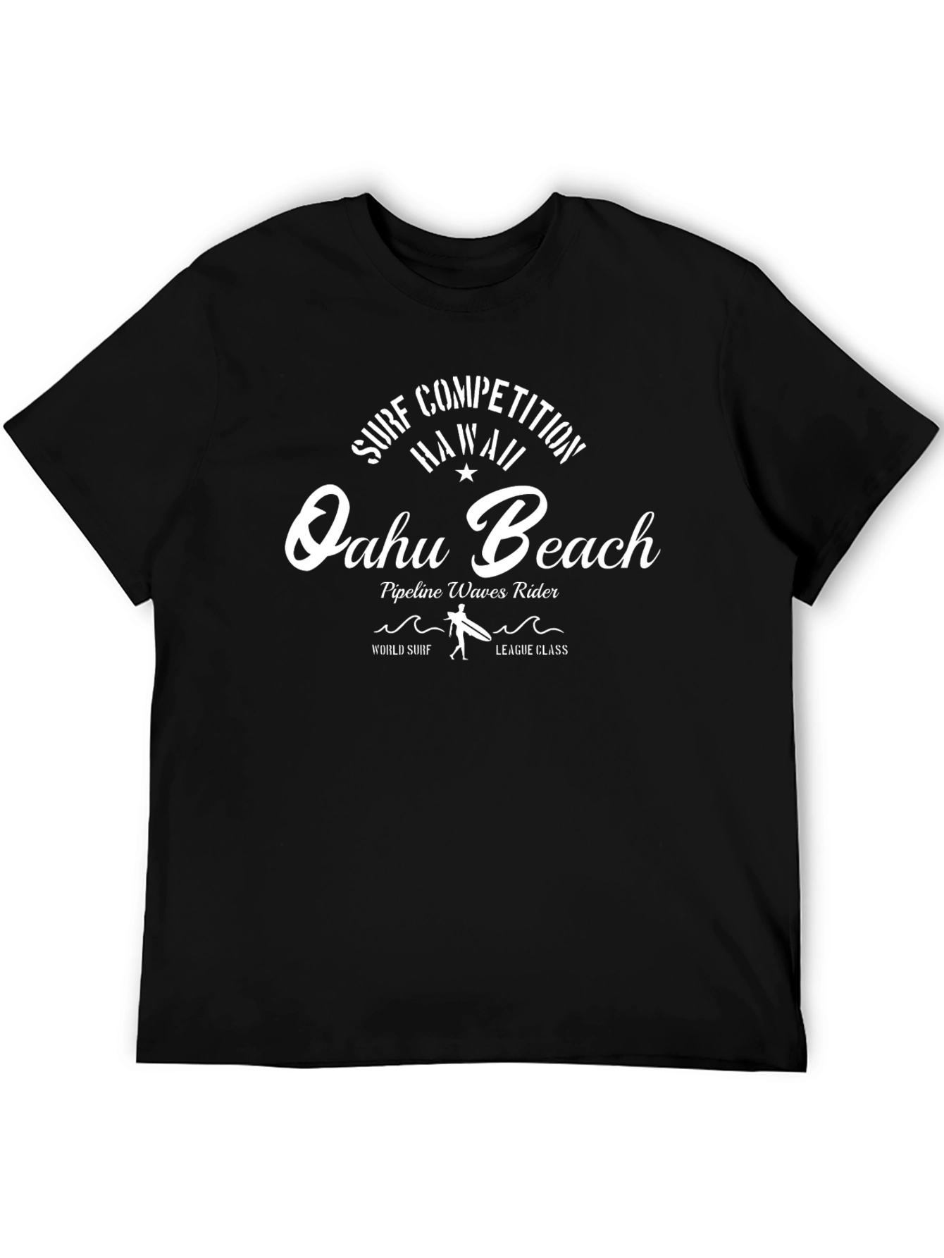 Oahu Beach Surf Competition Tee