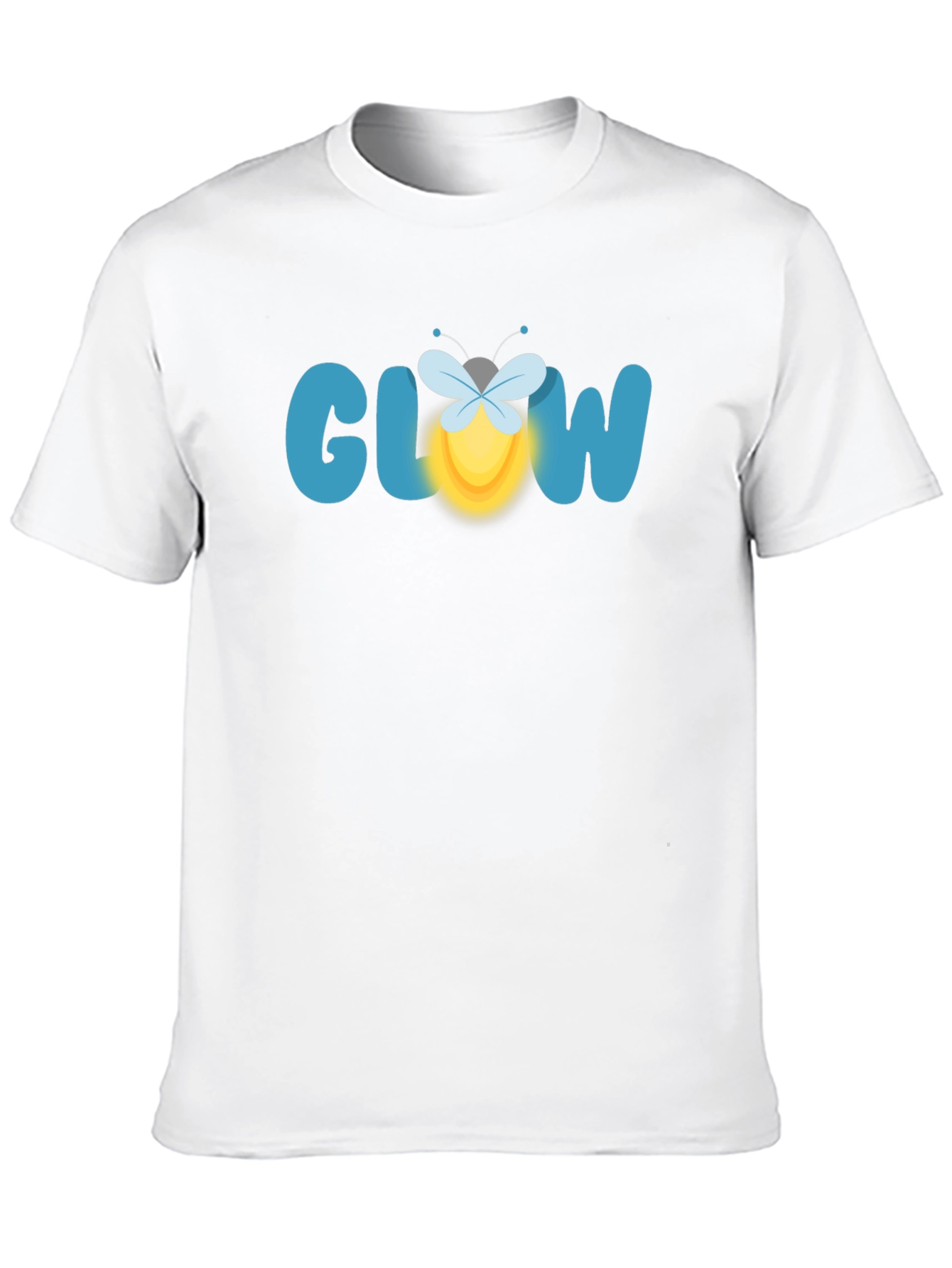 Glow Firefly Graphic Tee - Black