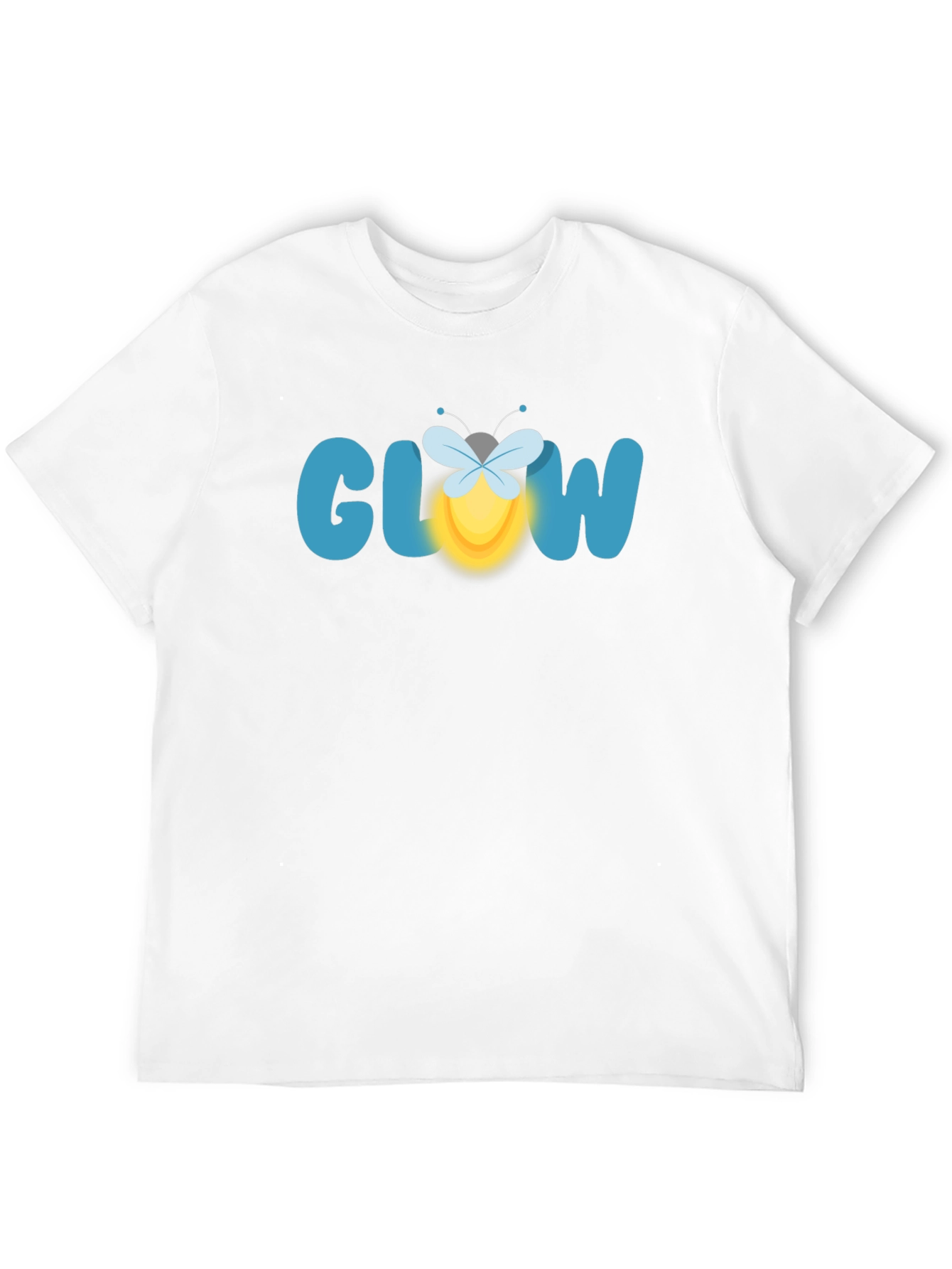 Glow Firefly Graphic Tee - Black
