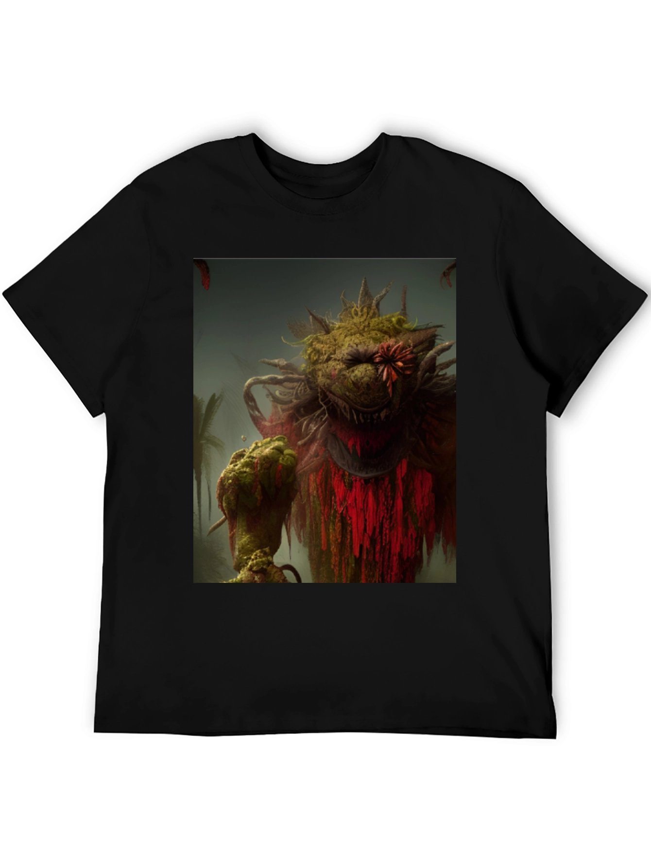 Monster Graphic Tee - Unique Print T-Shirt
