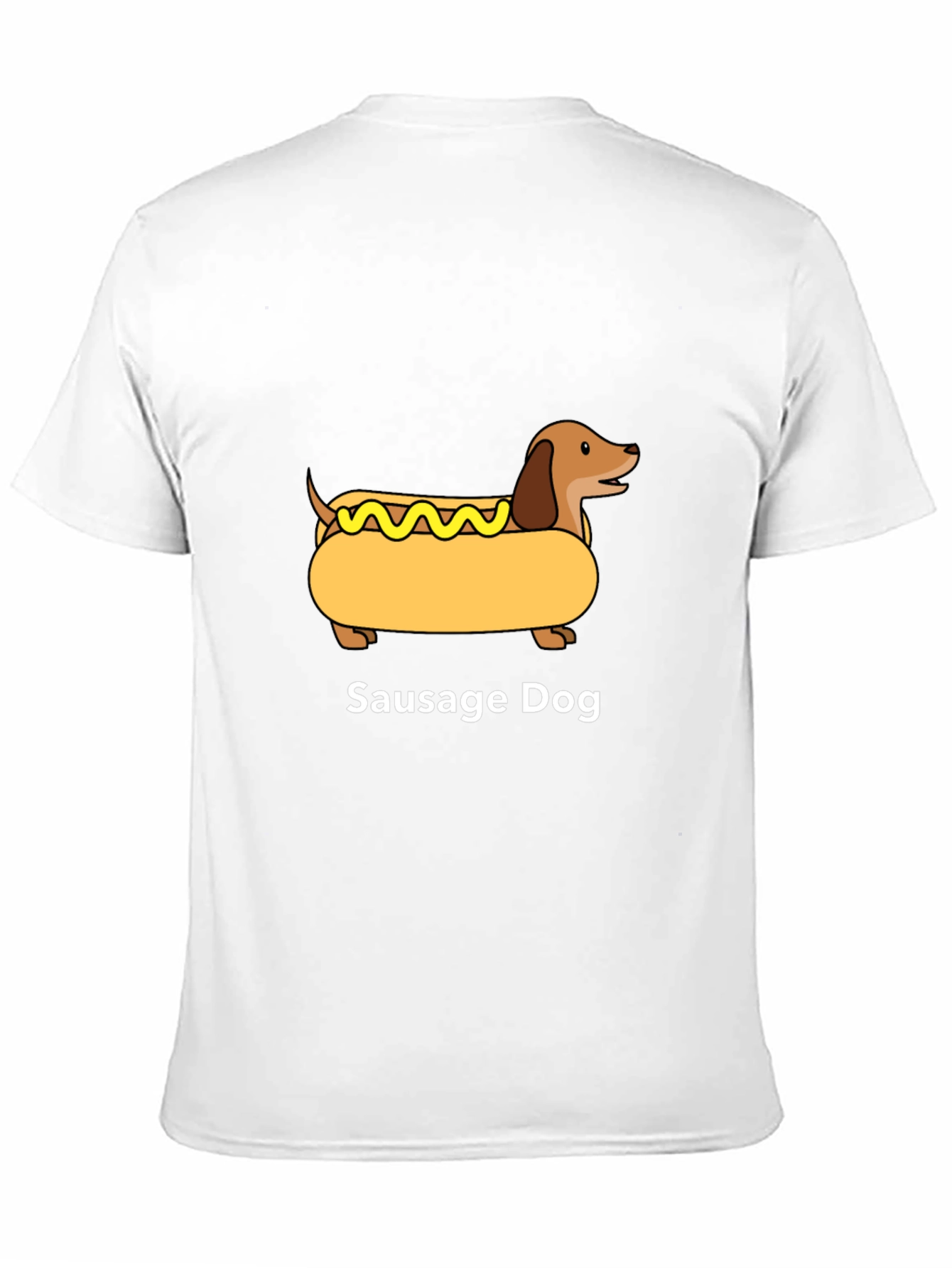 Sausage Dog Graphic T-Shirt - Unisex Cotton Tee