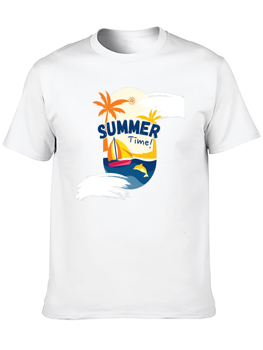 Summer Time Graphic Tee - Vacation Vibes