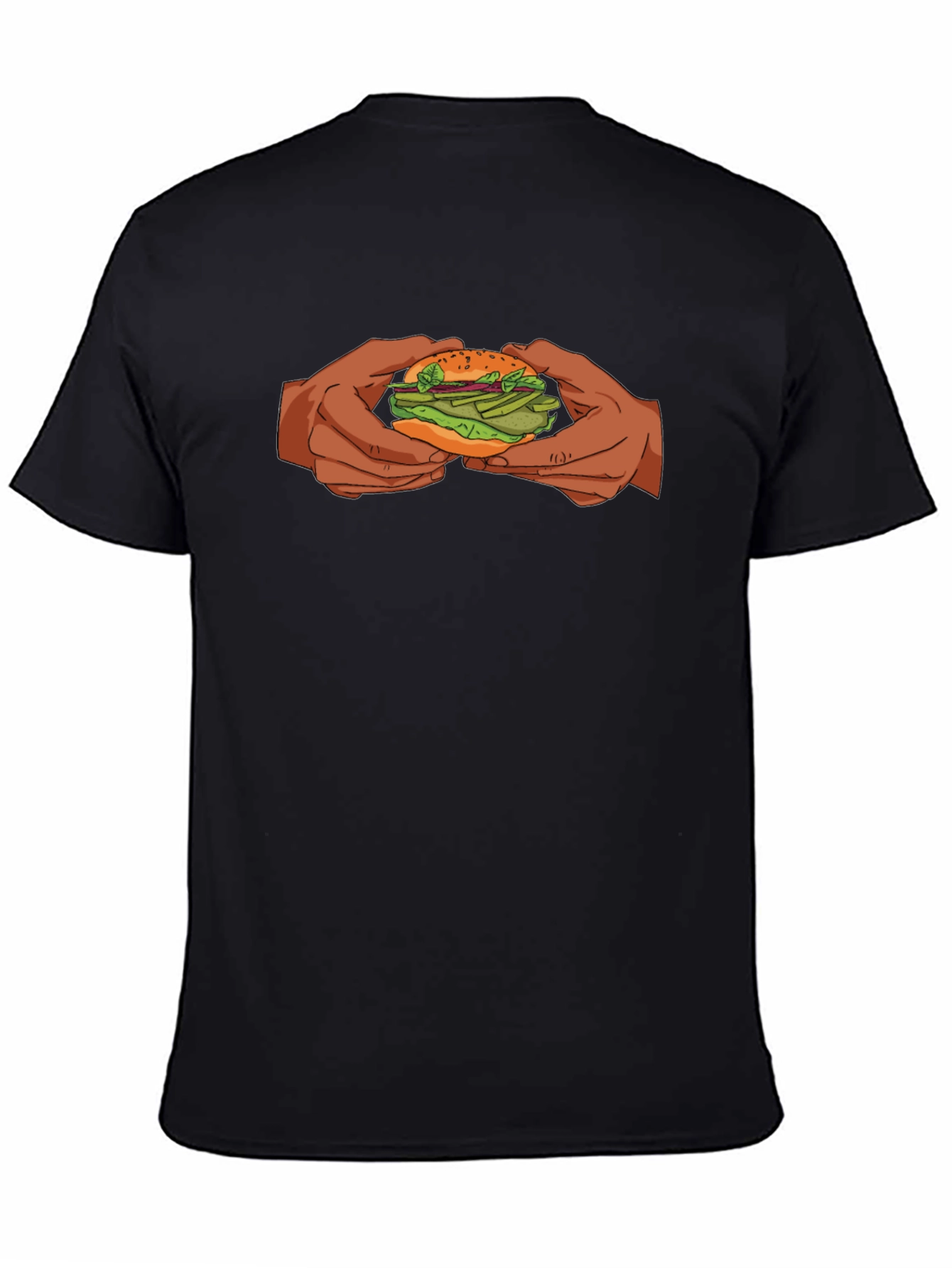 Burger Graphic Tee - Comfort and Style