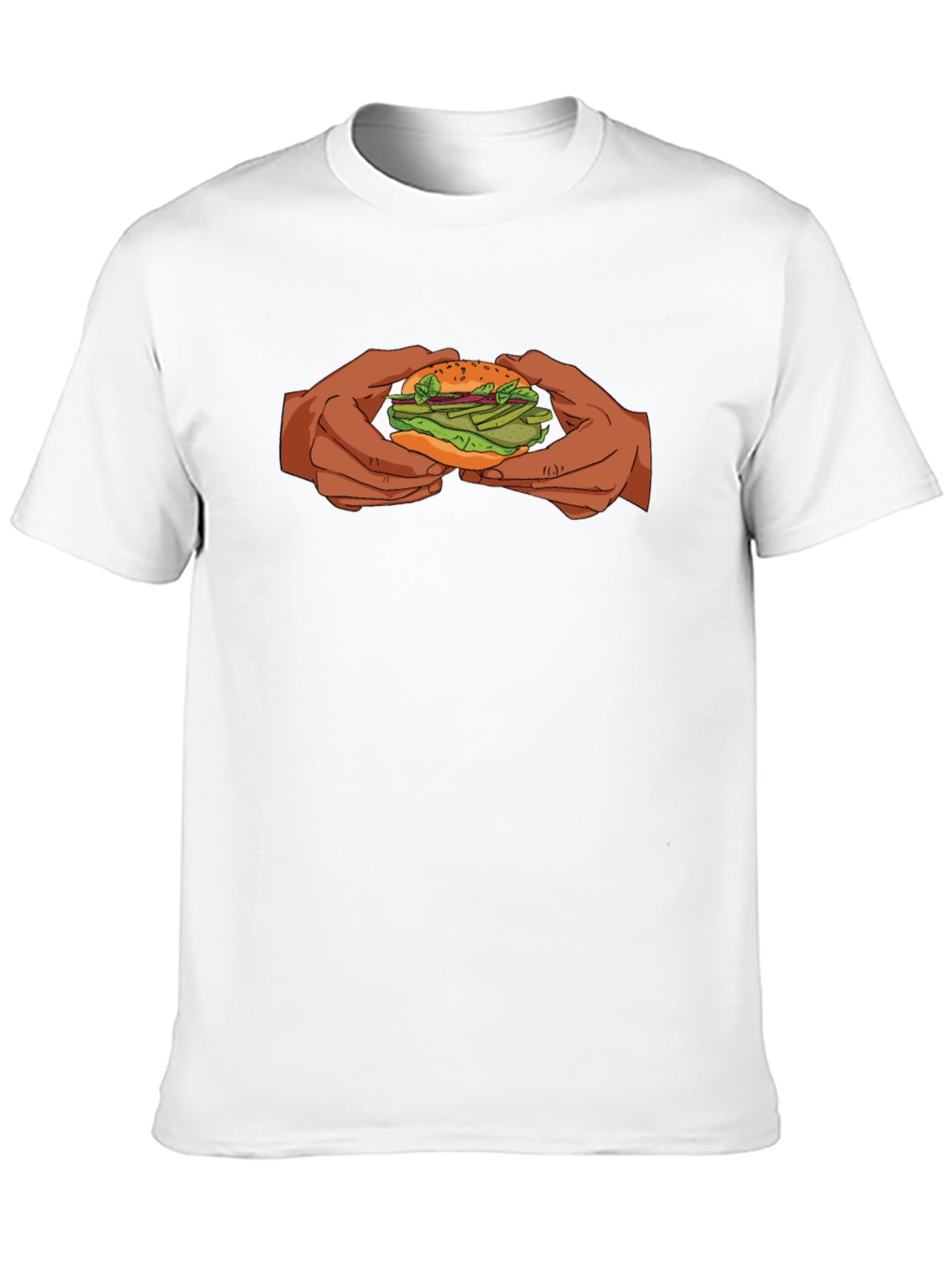 Burger Graphic Tee - Comfort and Style