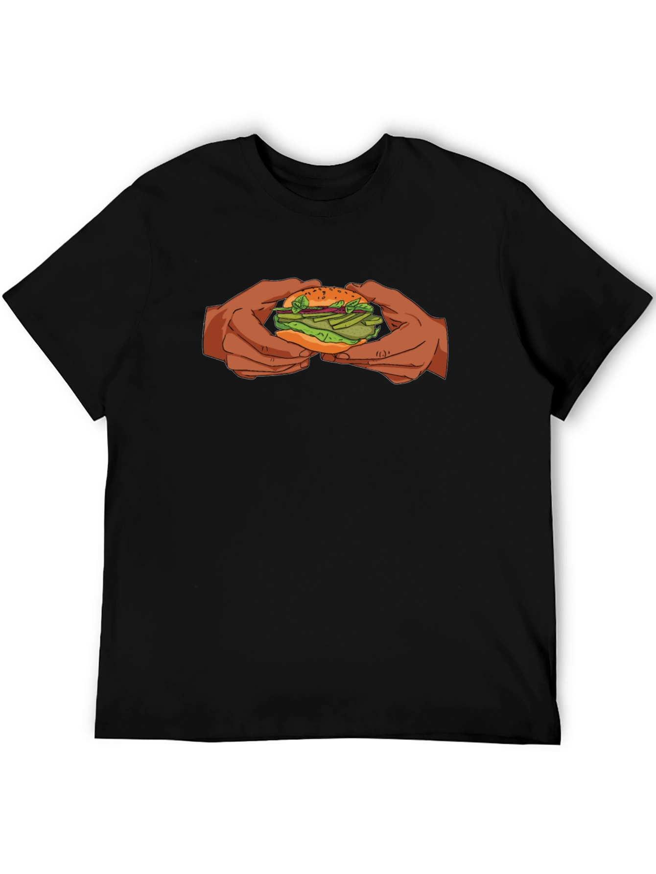 Burger Graphic Tee - Comfort and Style