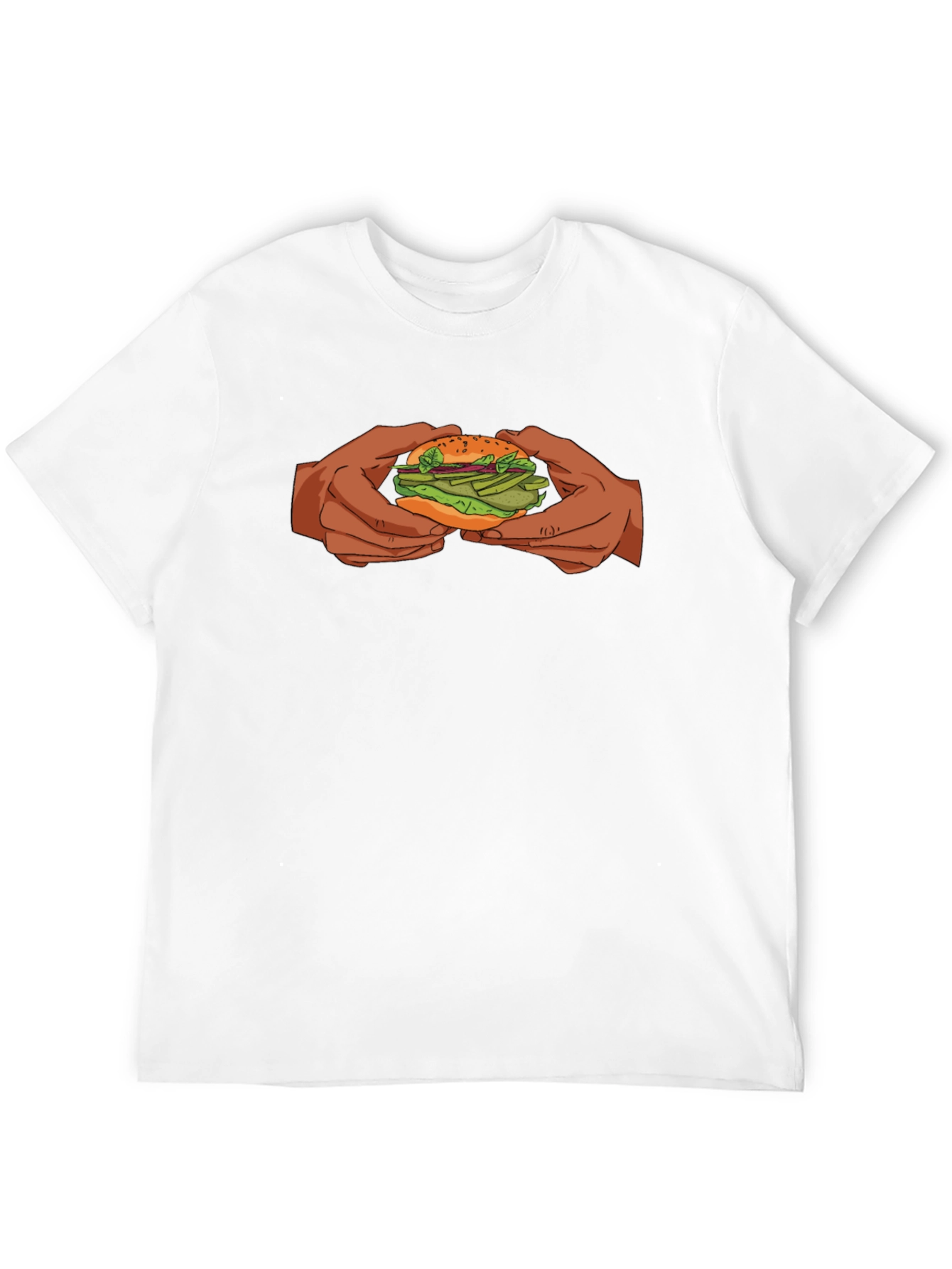 Burger Graphic Tee - Comfort and Style