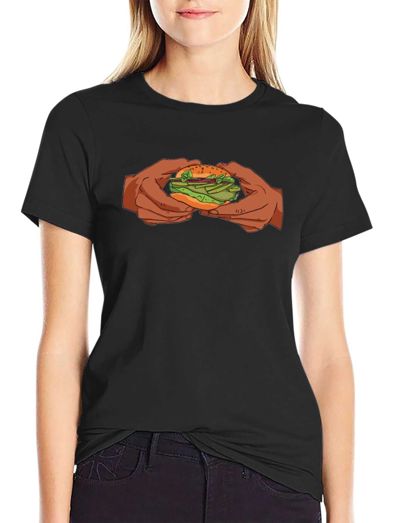 Burger Graphic Tee - Comfort and Style