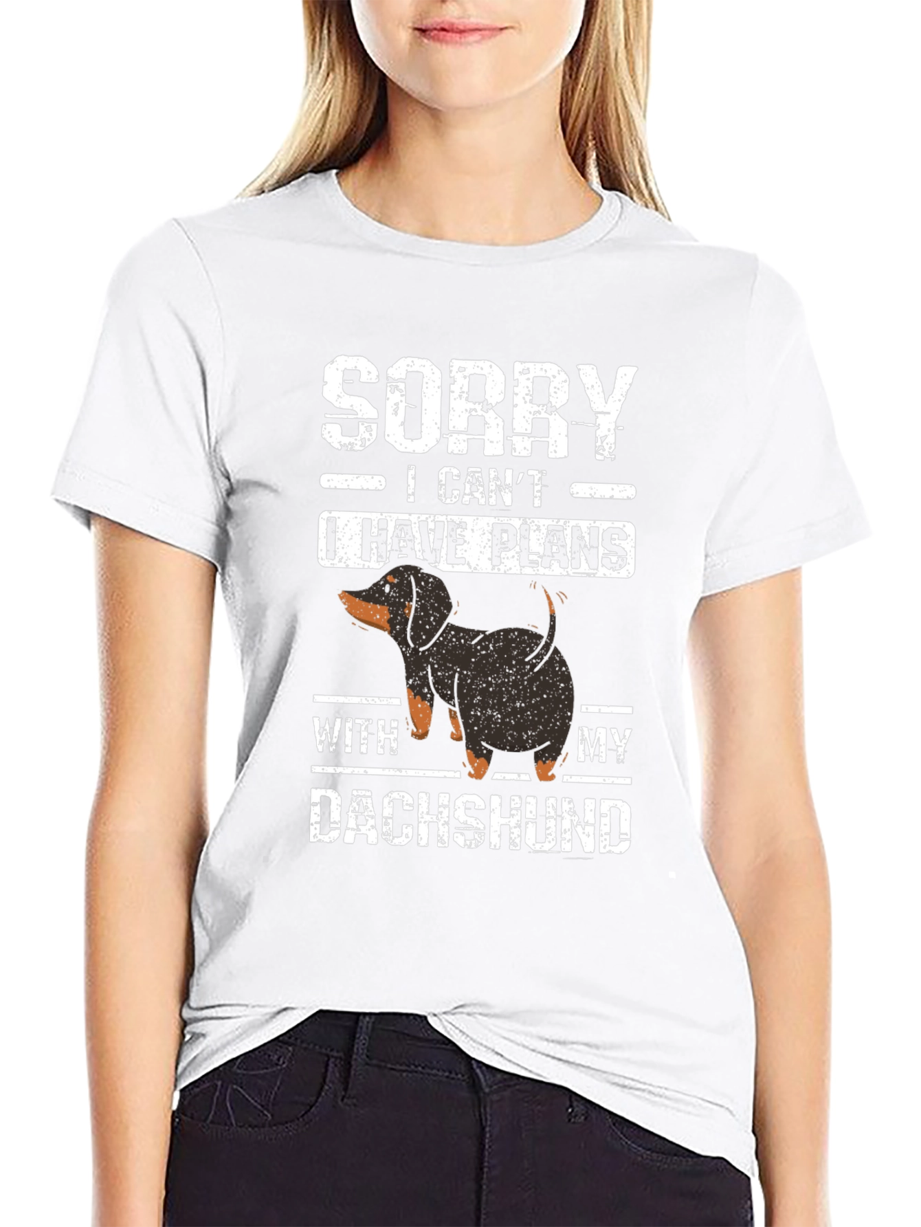 Dachshund Plans T-Shirt Funny Dog Lover Tee