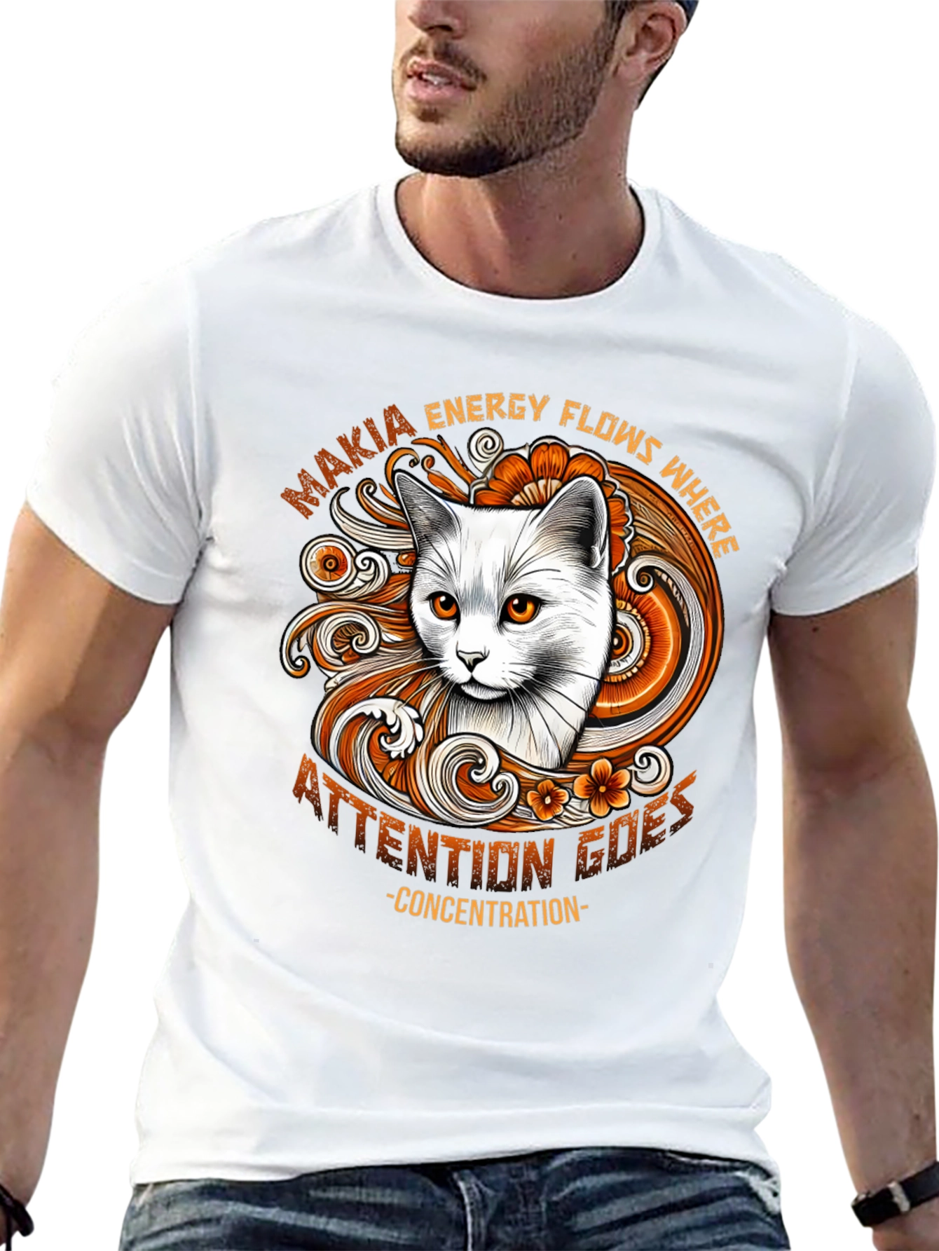 Cat Energy Flows T-Shirt