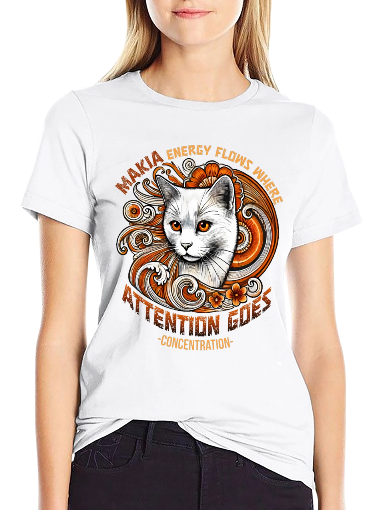 Cat Energy Flows T-Shirt