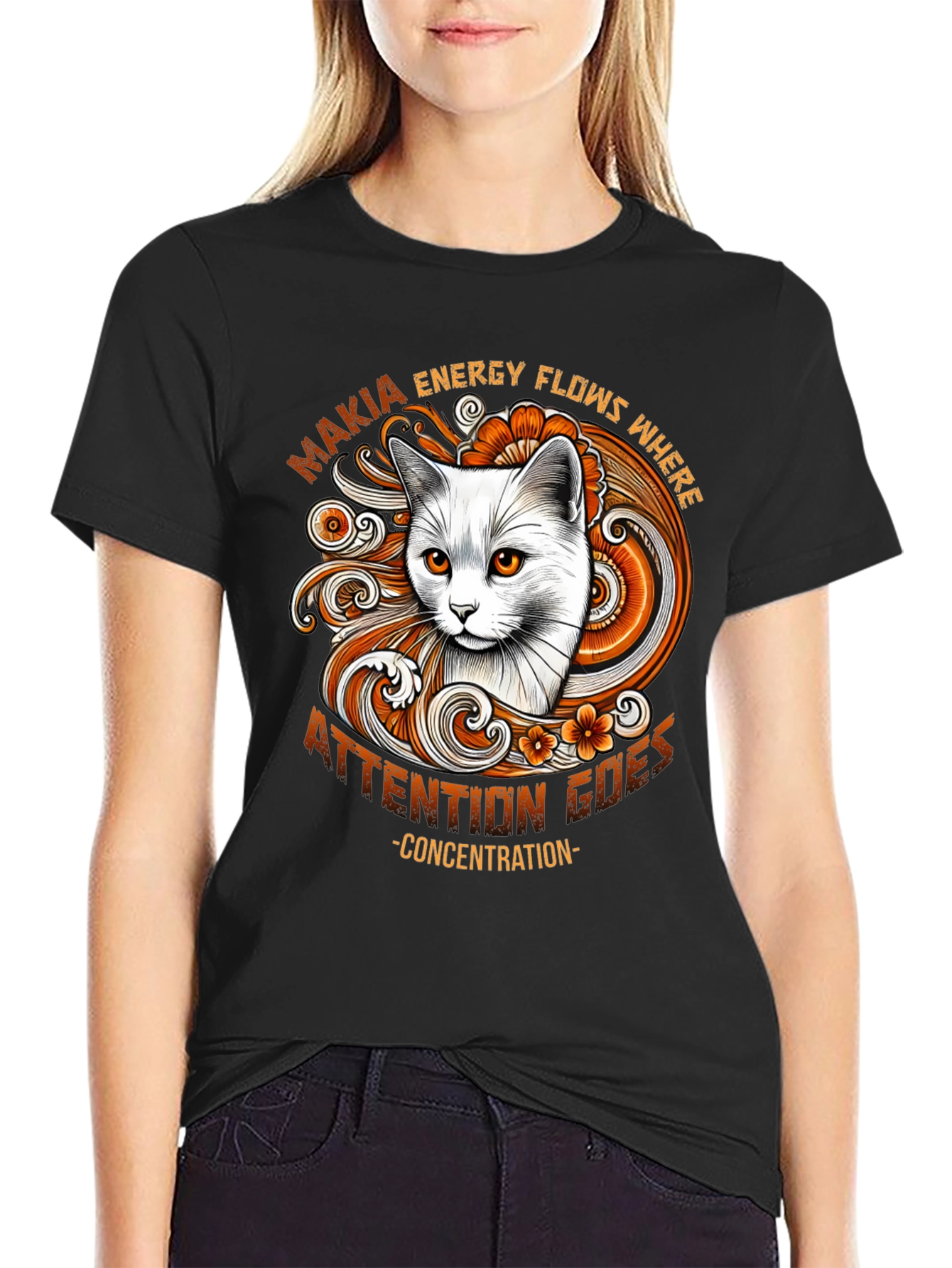 Cat Energy Flows T-Shirt