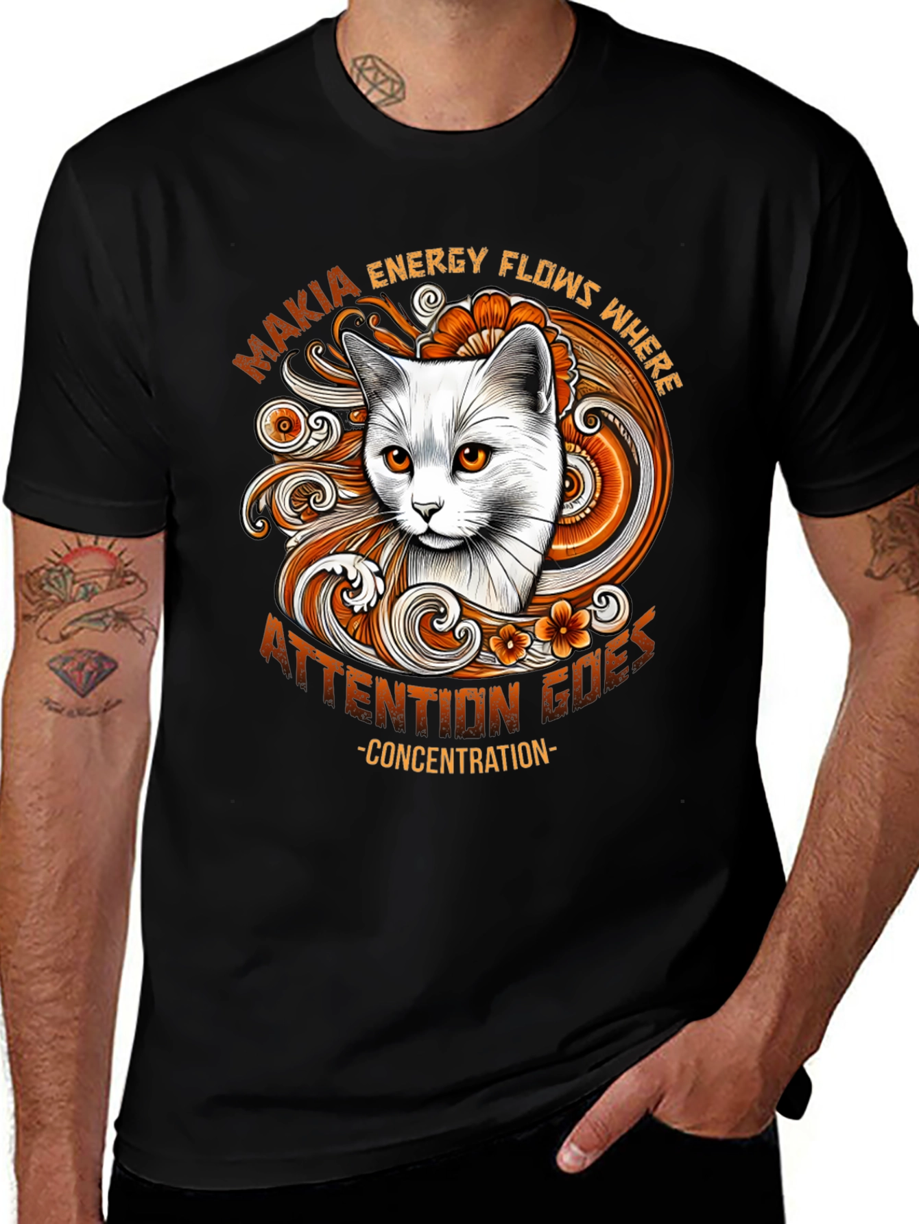 Cat Energy Flows T-Shirt