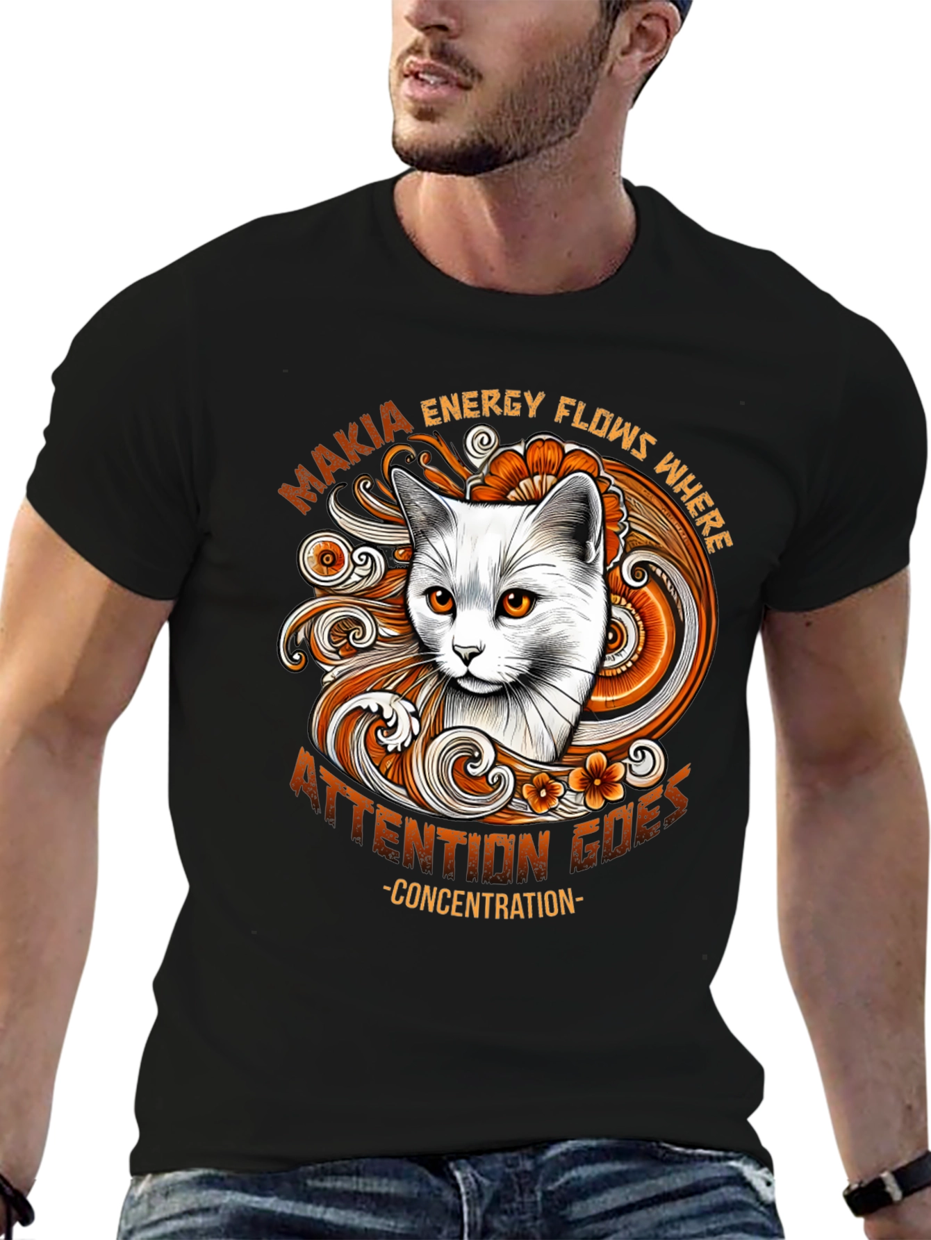 Cat Energy Flows T-Shirt