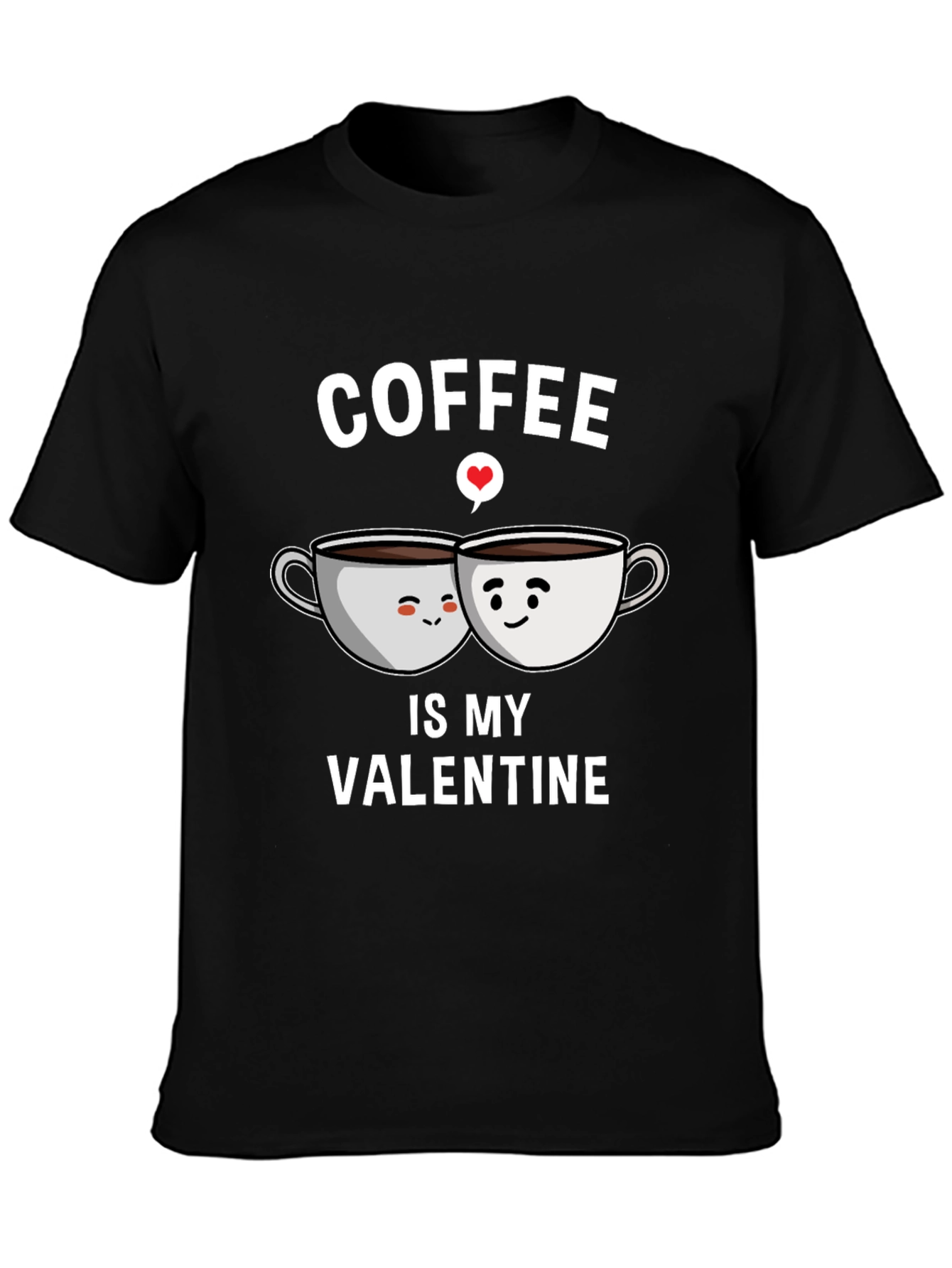 Coffee Is My Valentine Graphic Tee