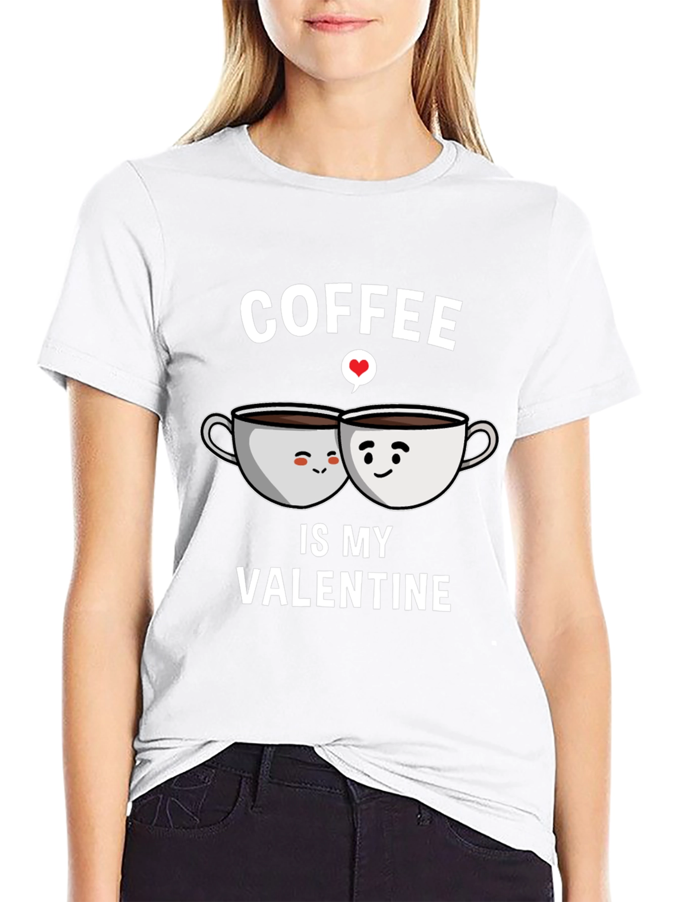Coffee Is My Valentine Graphic Tee