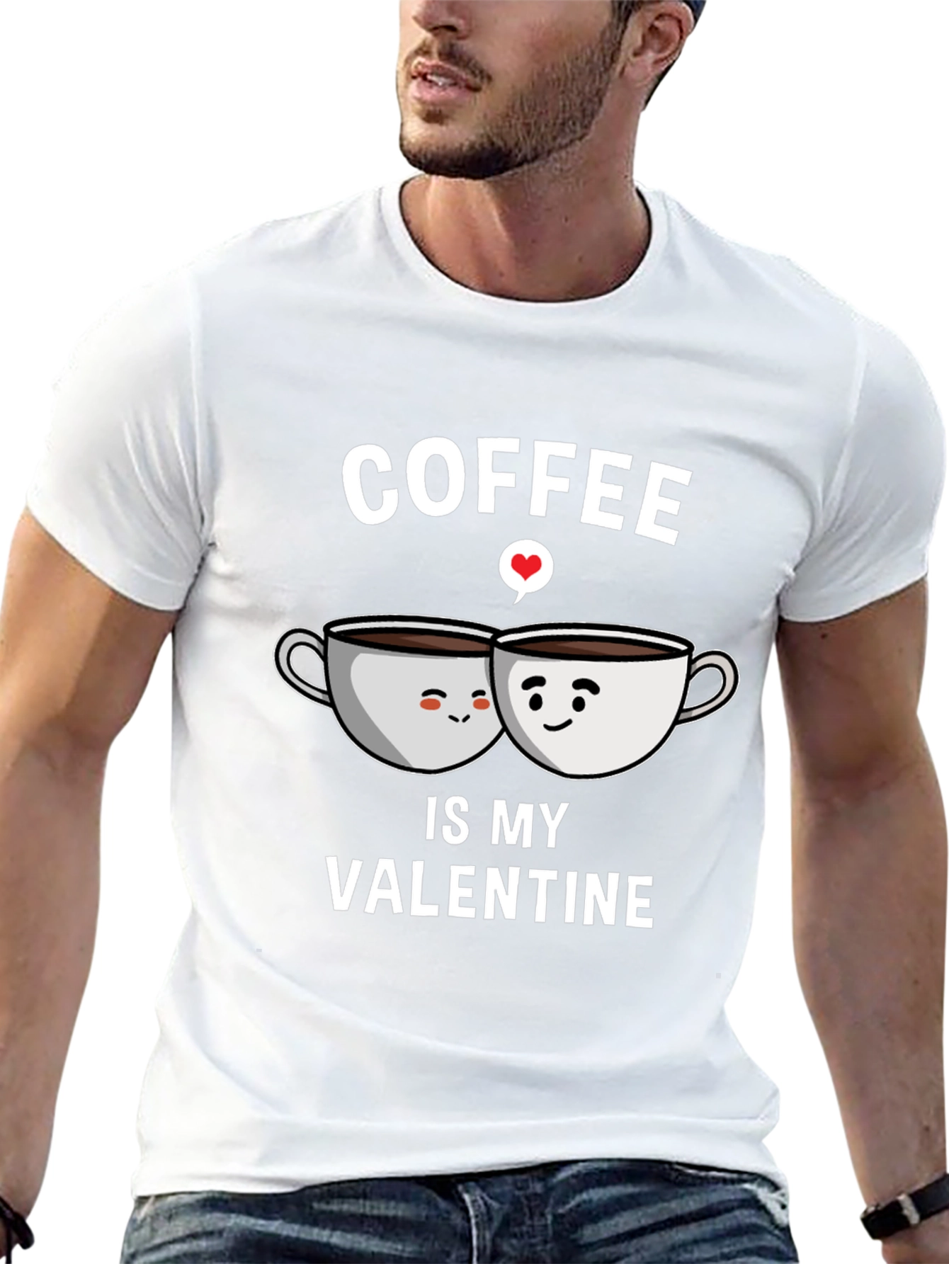 Coffee Is My Valentine Graphic Tee