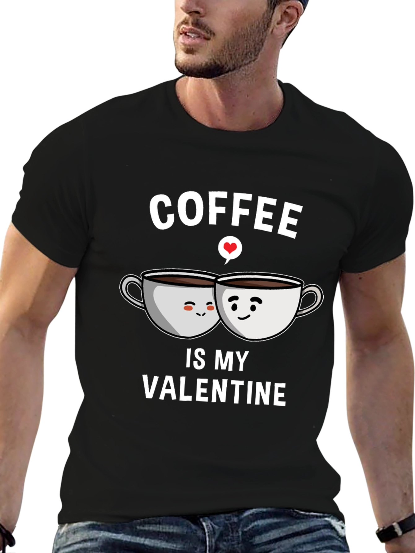 Coffee Is My Valentine Graphic Tee