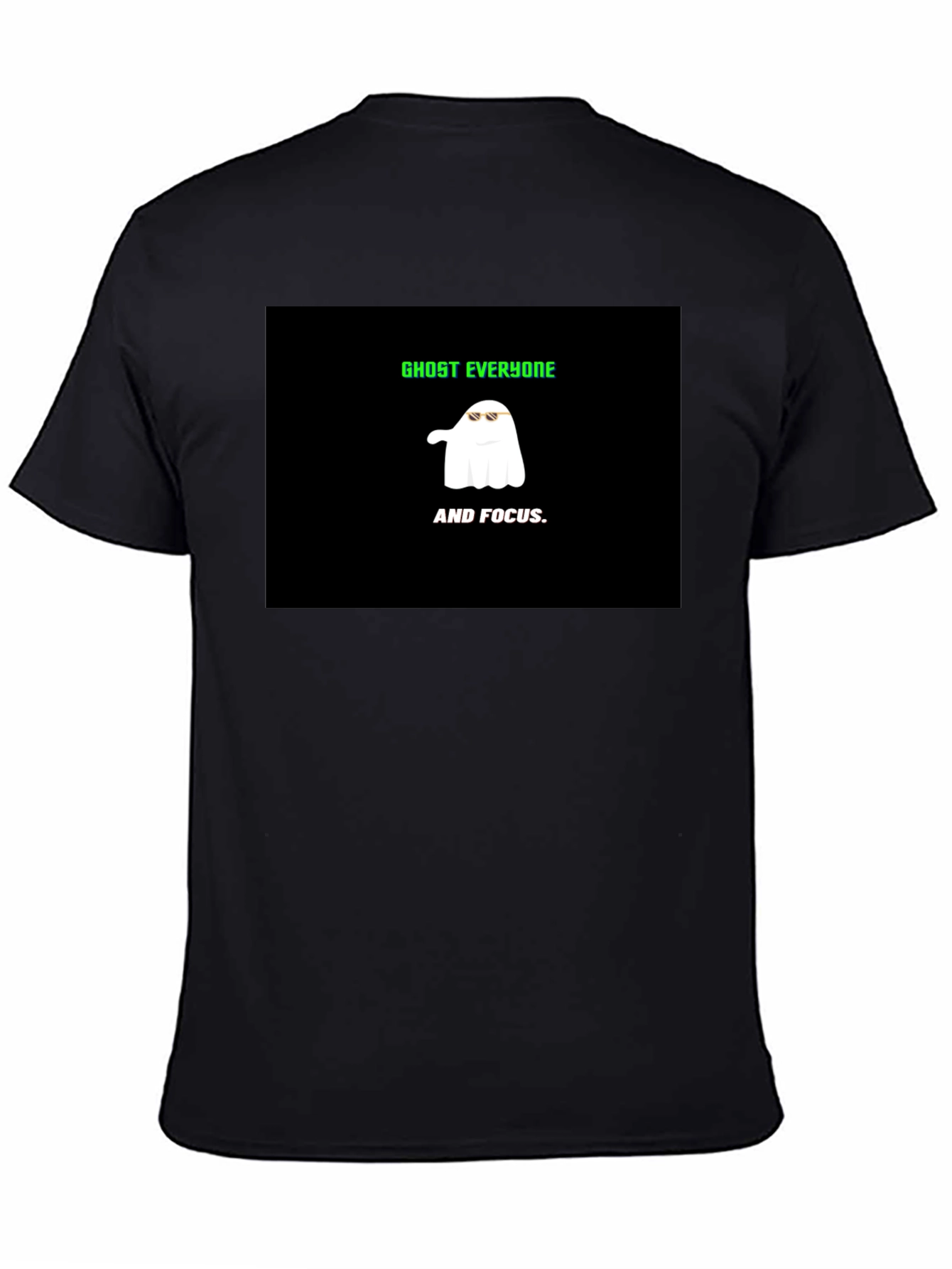 Ghost Everyone and Focus Graphic Tee
