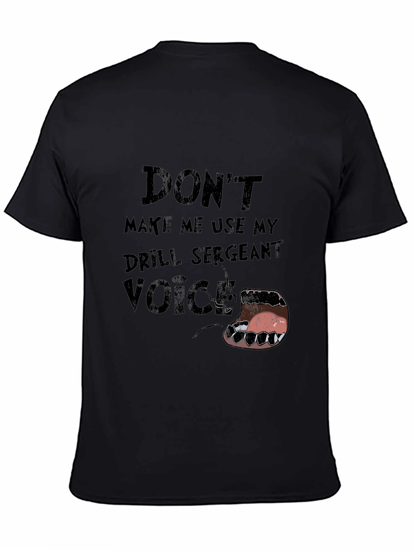 Drill Sergeant Voice Graphic Tee