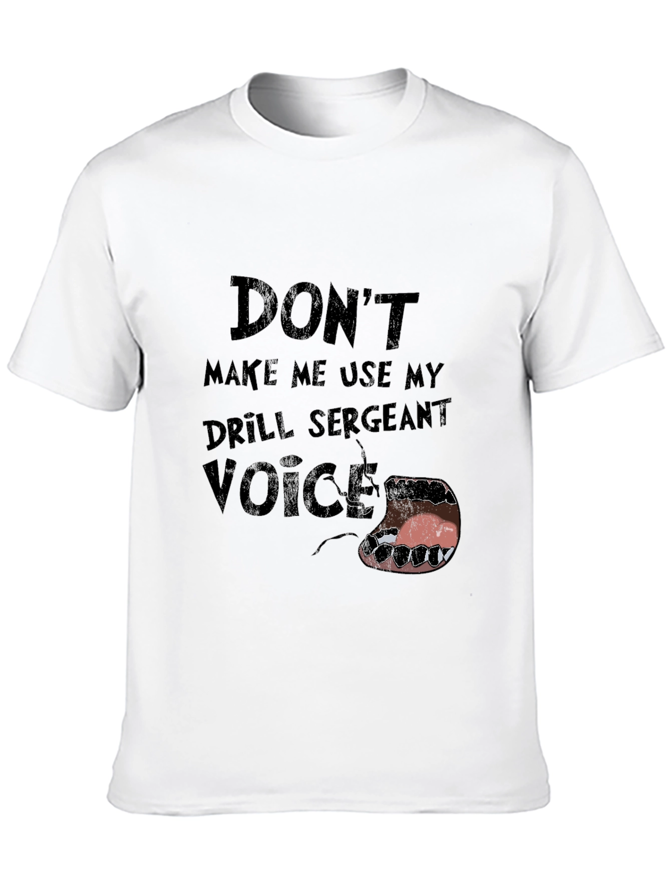 Drill Sergeant Voice Graphic Tee