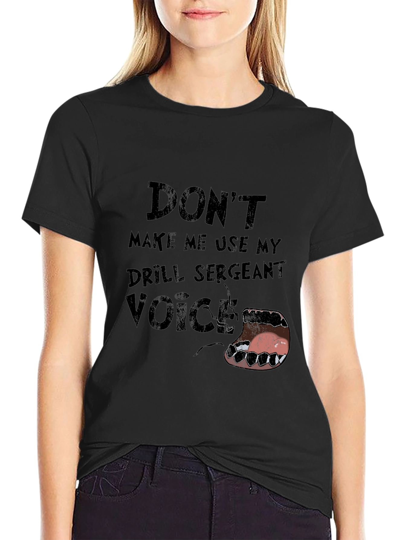 Drill Sergeant Voice Graphic Tee