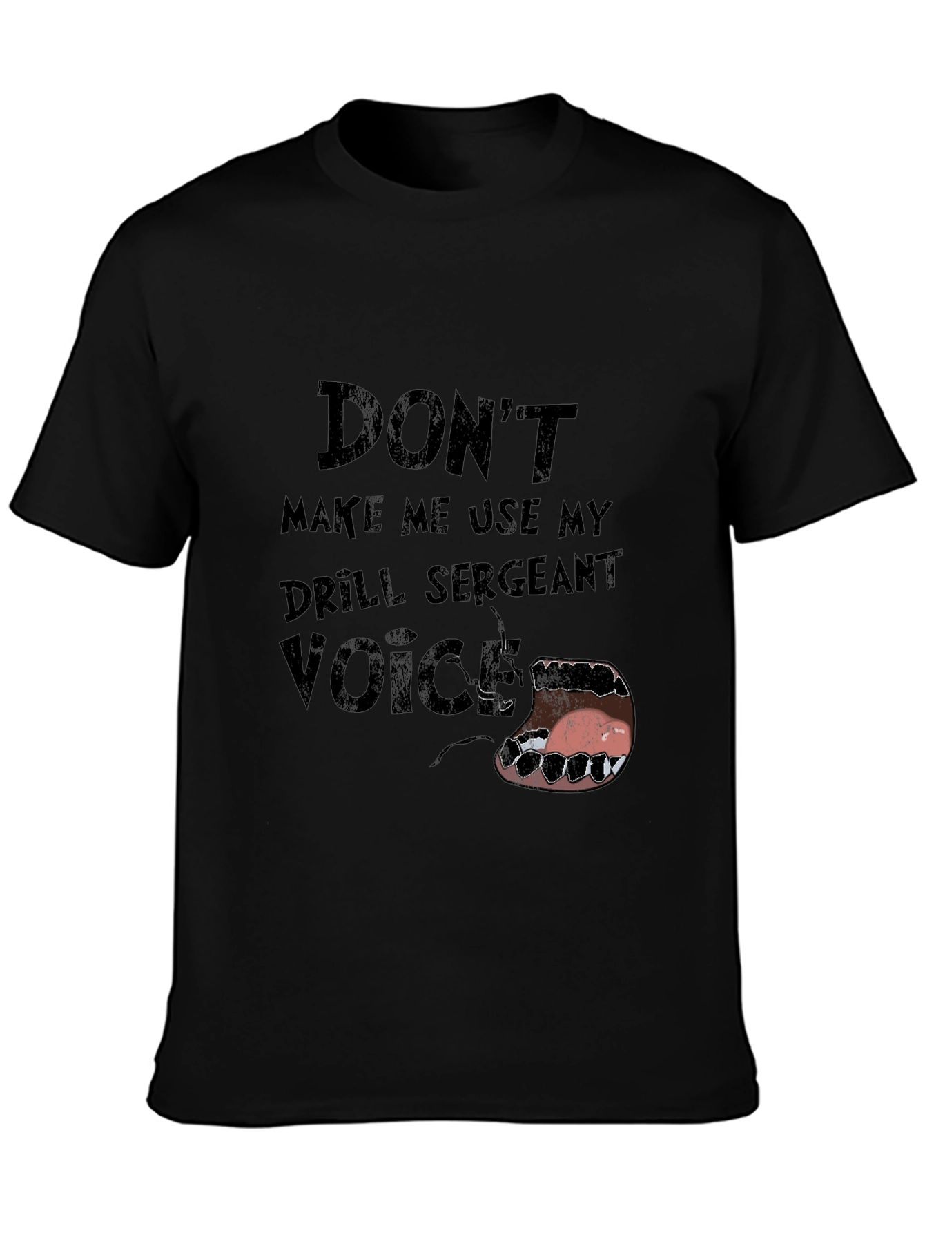 Drill Sergeant Voice Graphic Tee