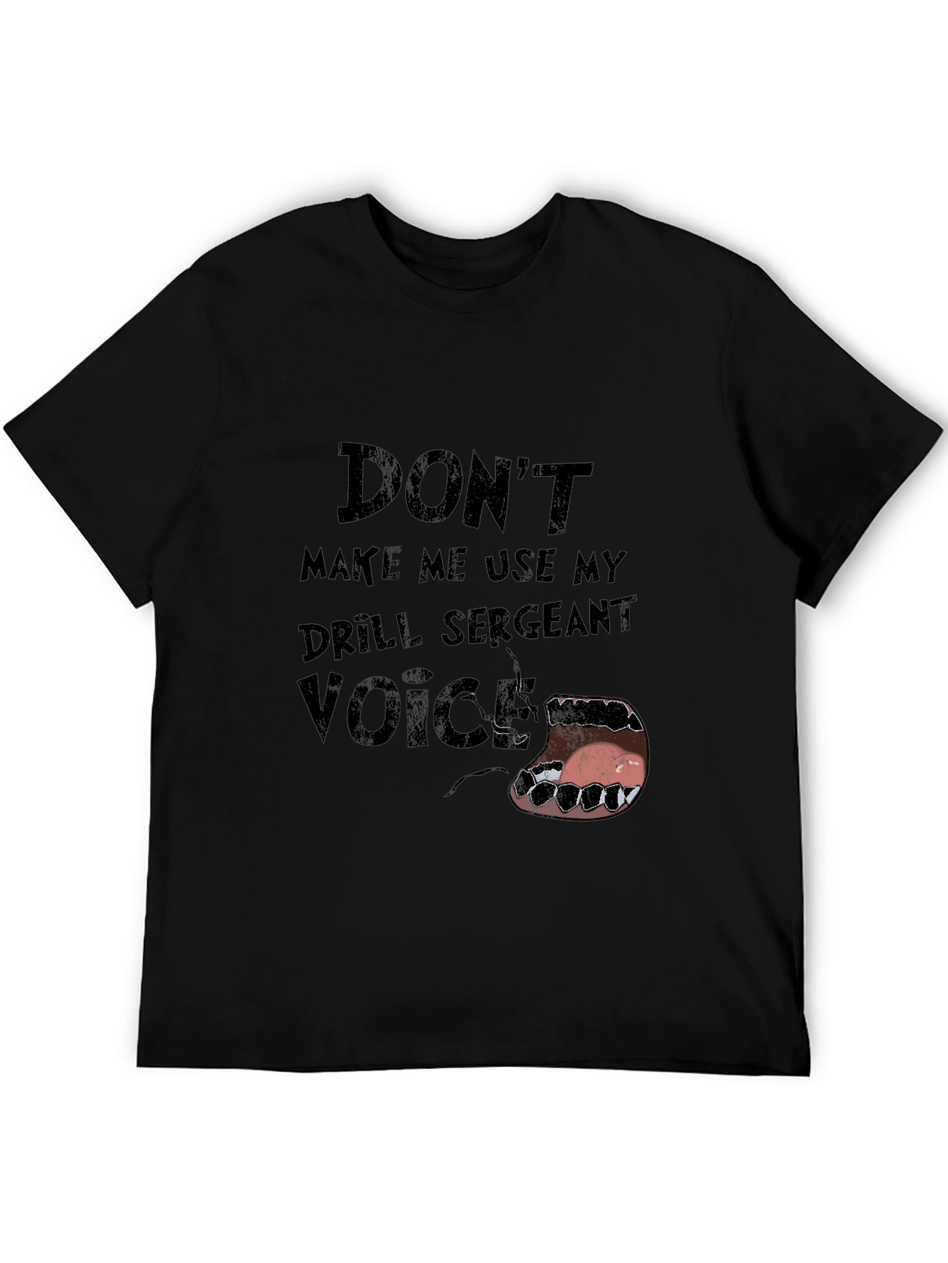 Drill Sergeant Voice Graphic Tee