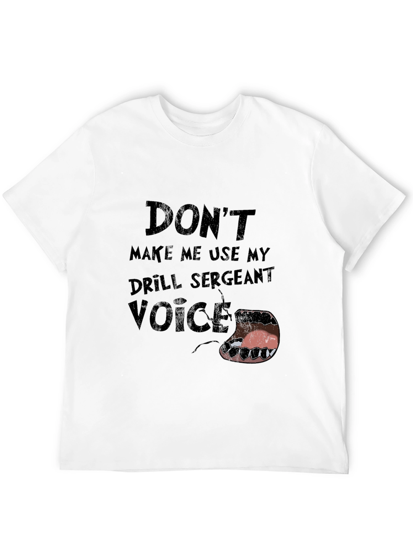 Drill Sergeant Voice Graphic Tee