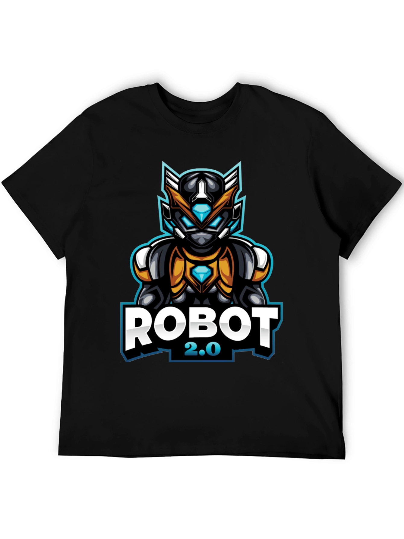 Robot 2.0 Graphic Tee - Cool Sci-Fi Design