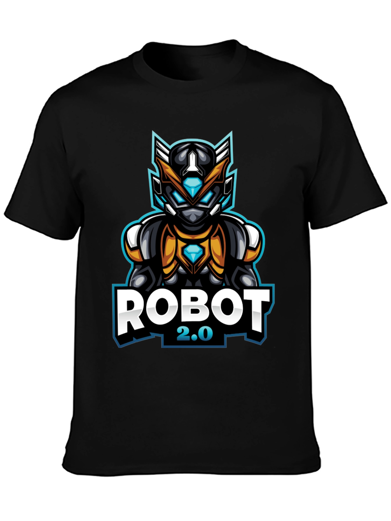 Robot 2.0 Graphic Tee - Cool Sci-Fi Design