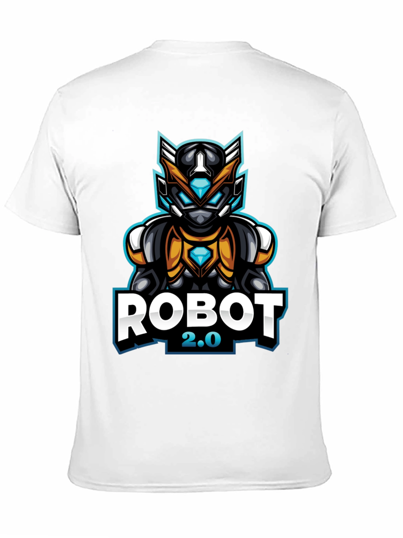 Robot 2.0 Graphic Tee - Cool Sci-Fi Design