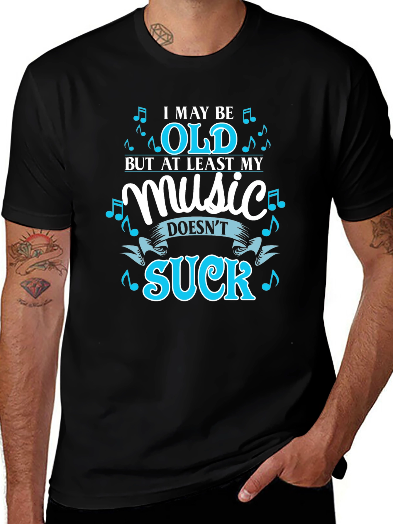 Funny Music Lover T-Shirt - I May Be Old