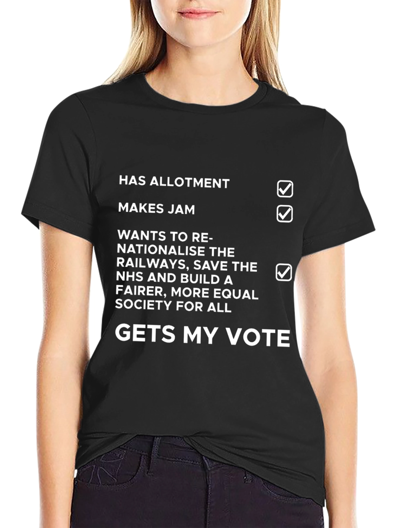 Allotment Jam NHS Vote T-Shirt
