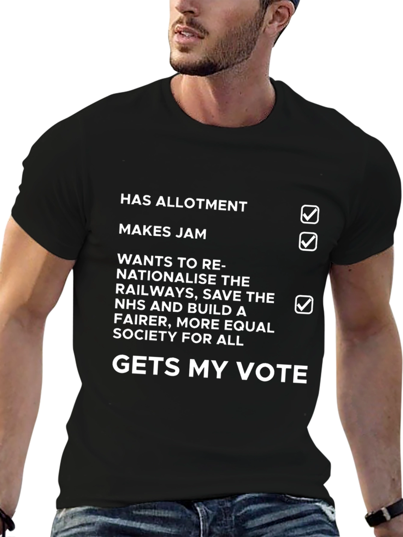 Allotment Jam NHS Vote T-Shirt