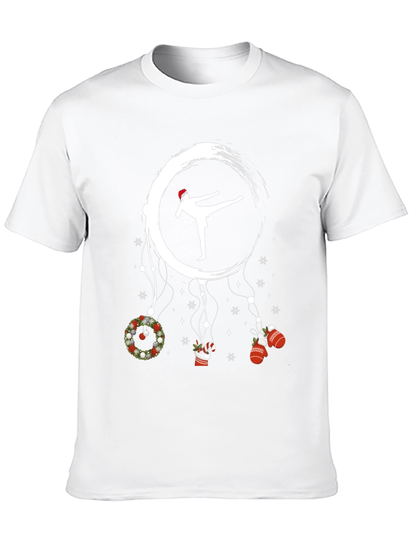Festive Karate Christmas T-Shirt