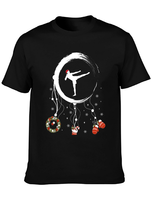 Festive Karate Christmas T-Shirt