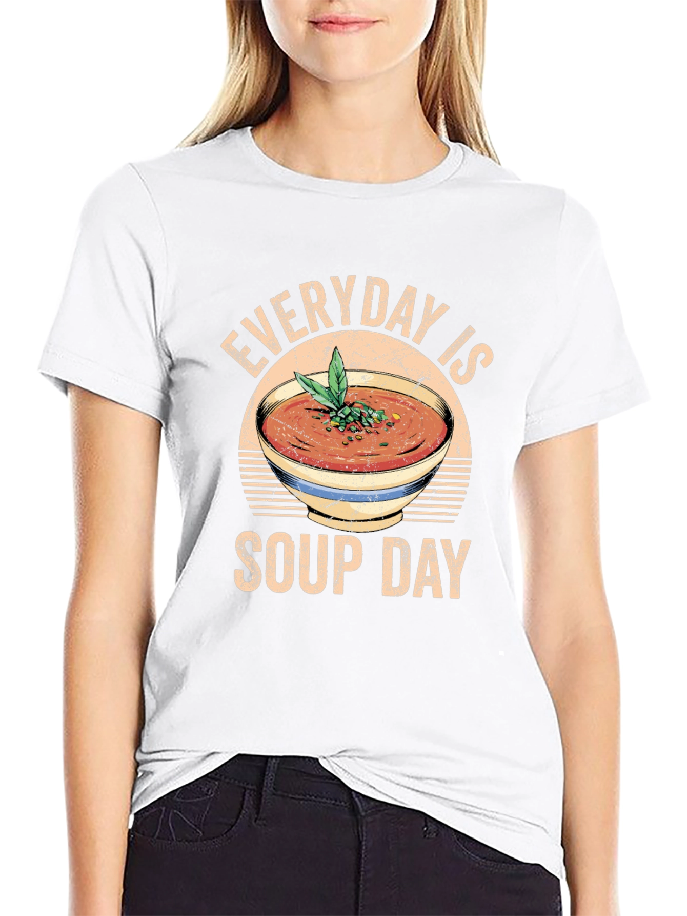 Everyday is Soup Day Graphic T-Shirt