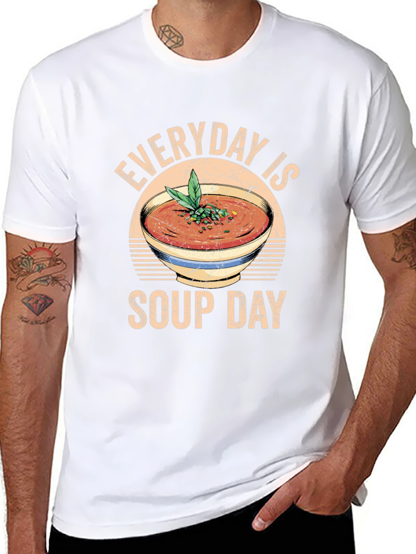 Everyday is Soup Day Graphic T-Shirt