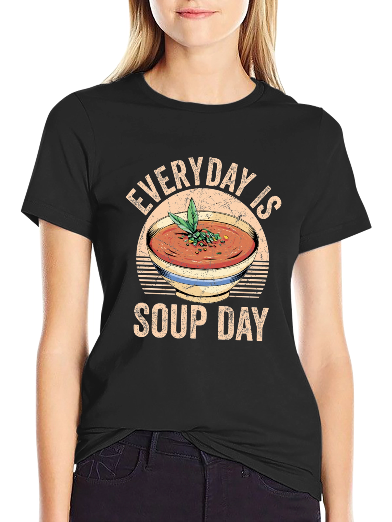 Everyday is Soup Day Graphic T-Shirt