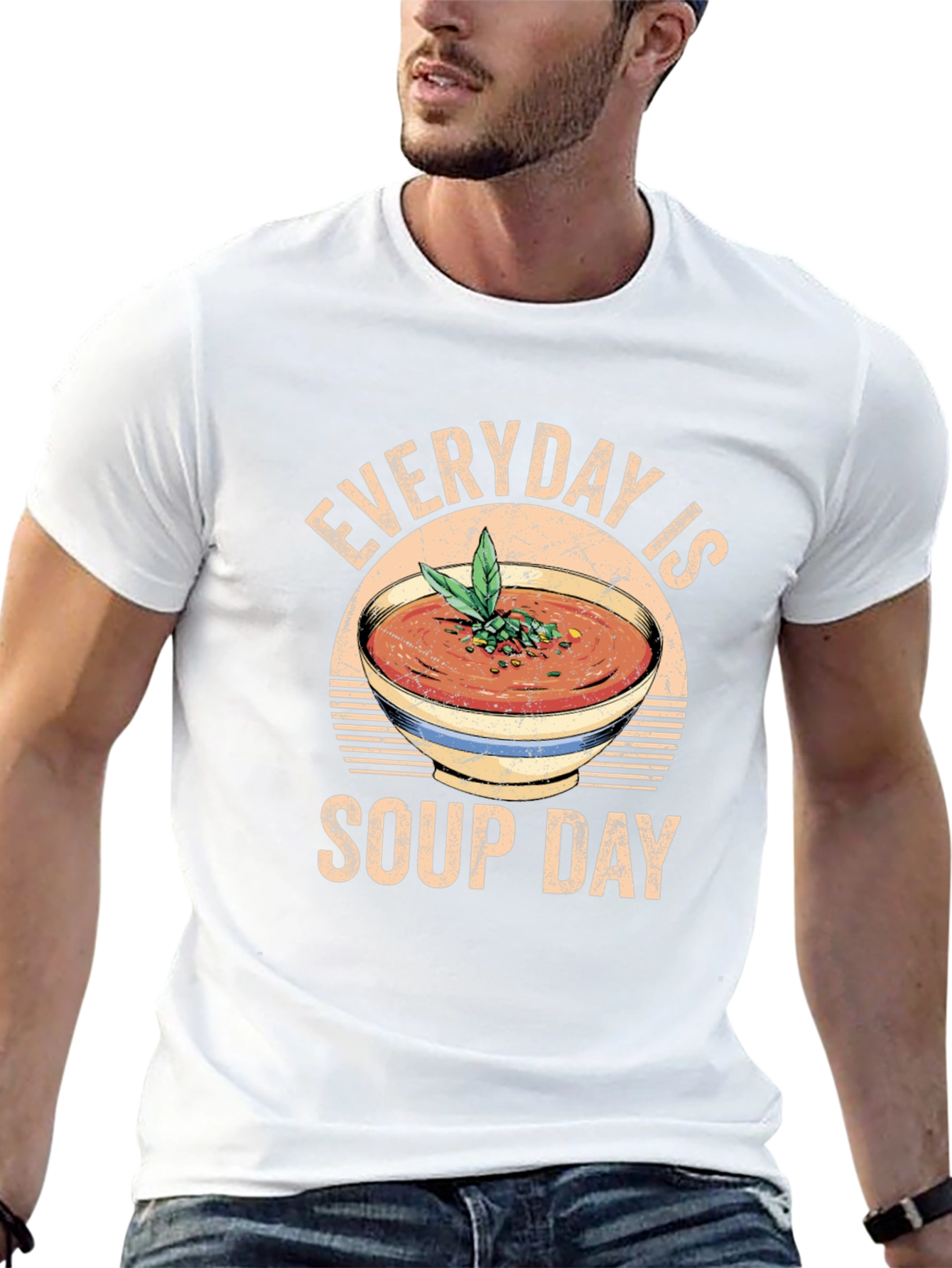 Everyday is Soup Day Graphic T-Shirt