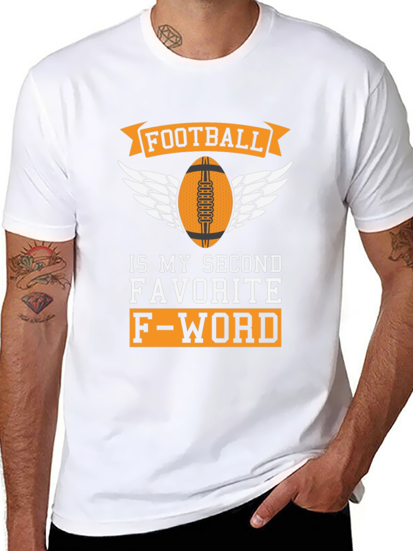 Football My Second Favorite F-Word T-Shirt