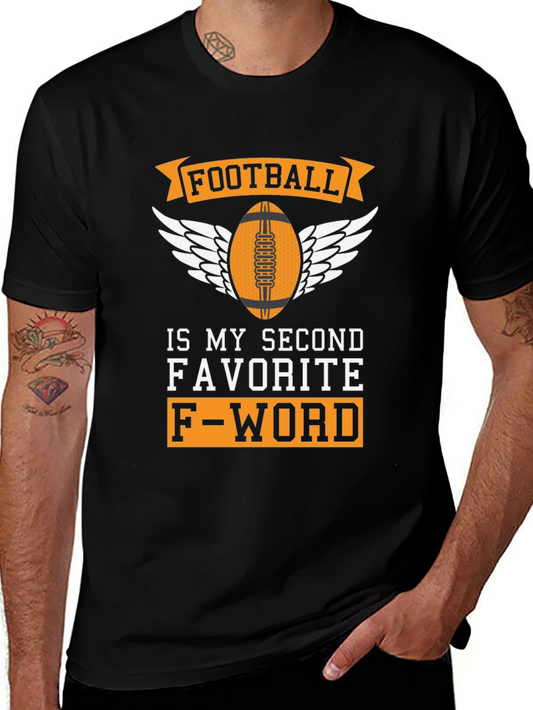 Football My Second Favorite F-Word T-Shirt