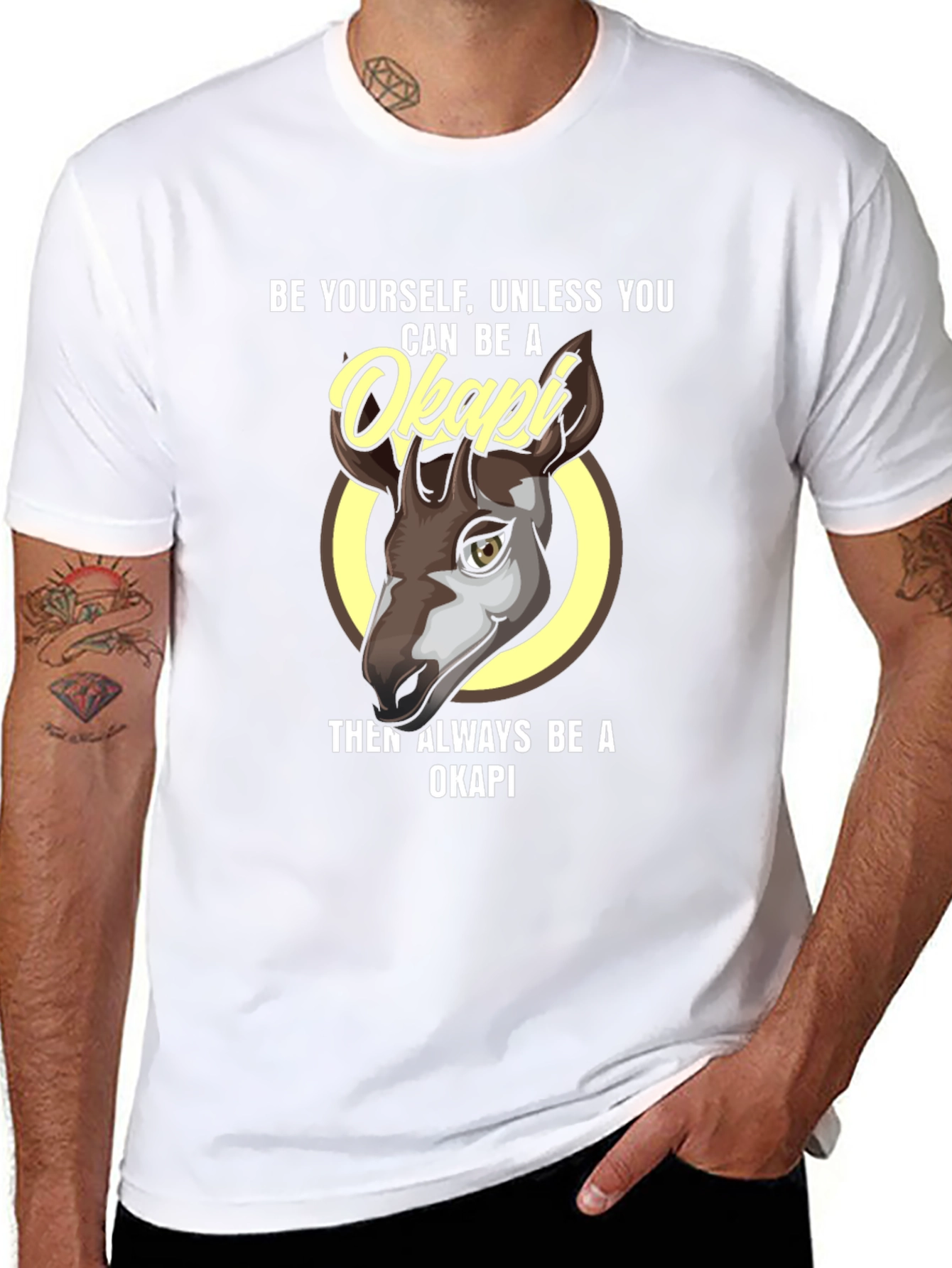 Be Yourself Okapi T-Shirt