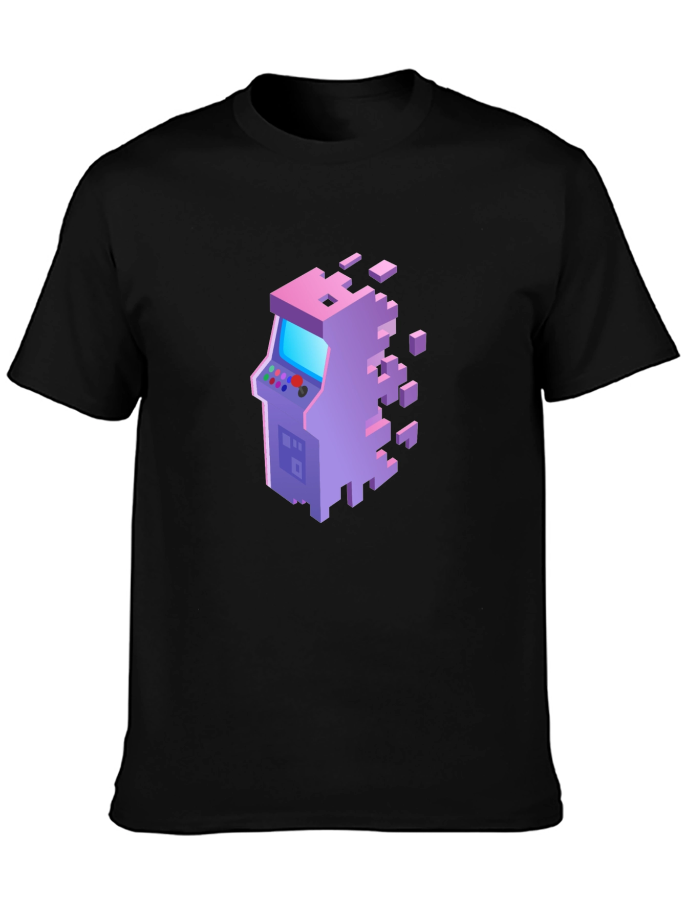 Retro Pixel Arcade T-Shirt - Gamer Style Tee