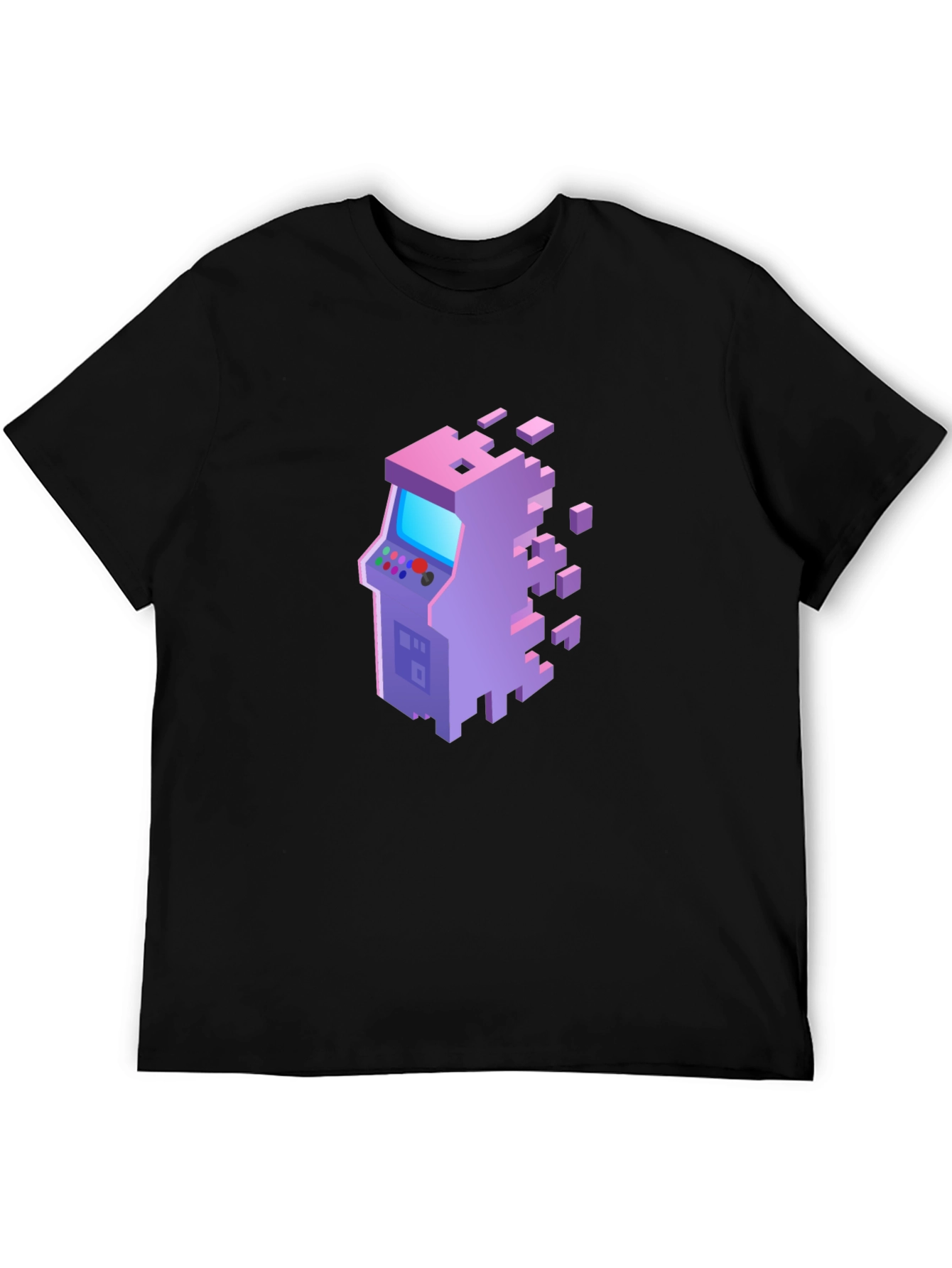 Retro Pixel Arcade T-Shirt - Gamer Style Tee